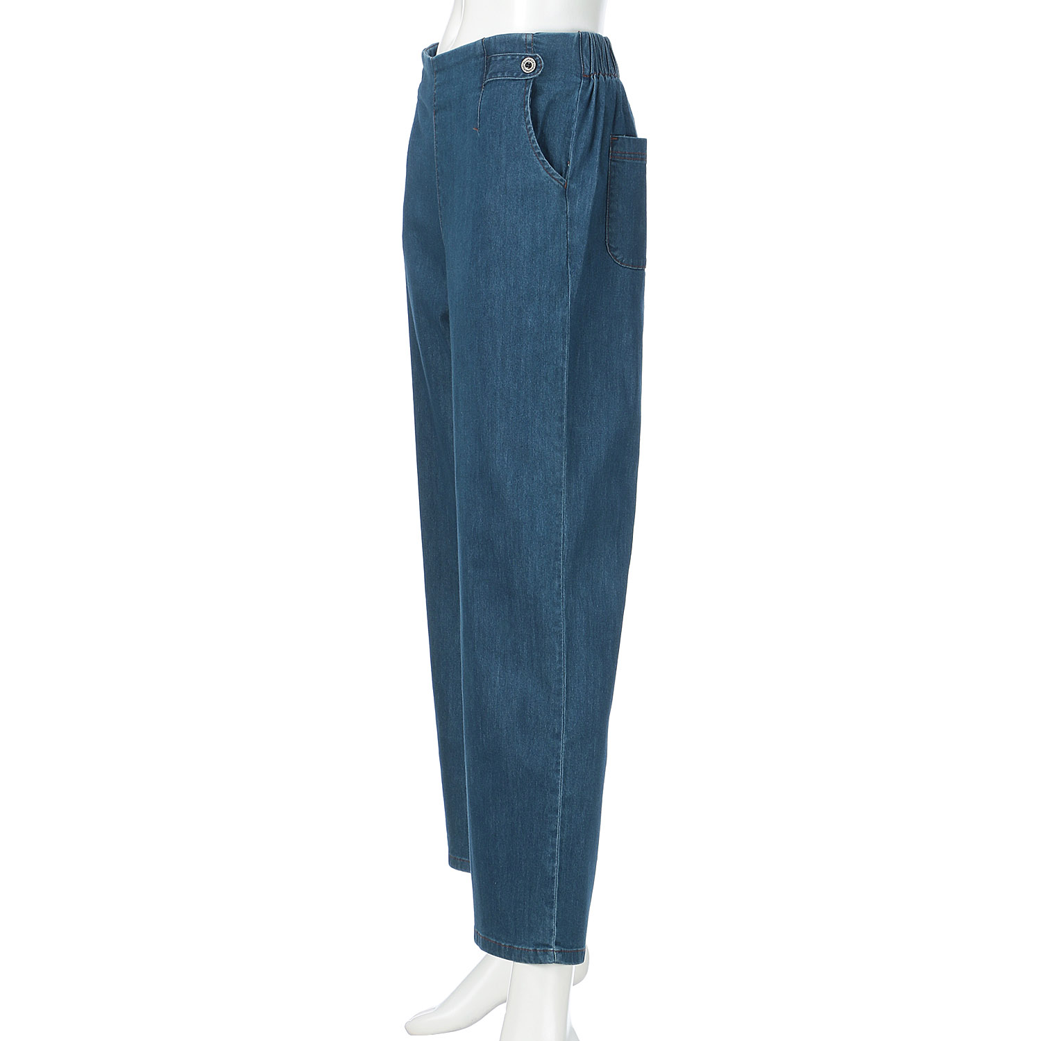 グルカワイド冷感デニムパンツ - 画像6