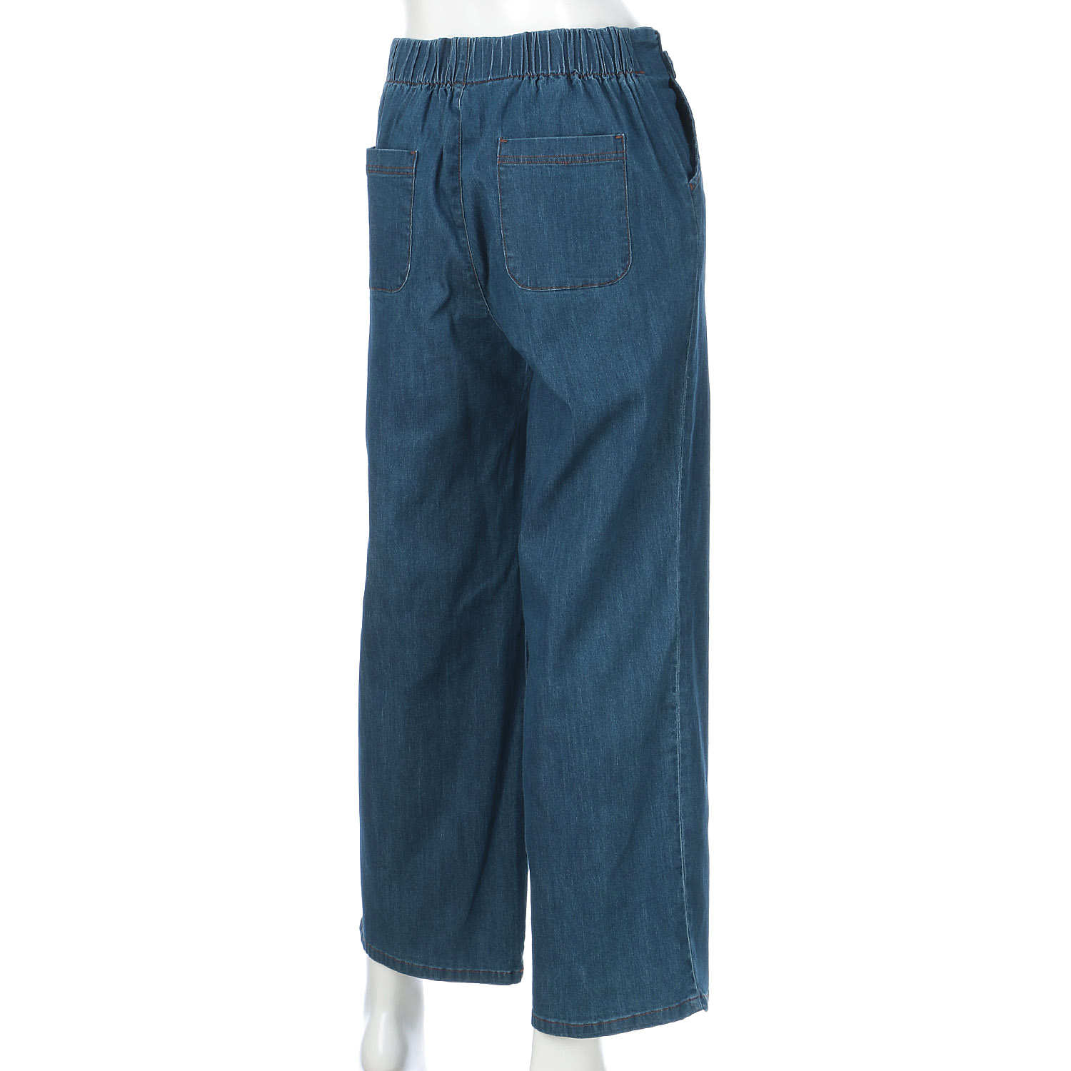 グルカワイド冷感デニムパンツ - 画像7