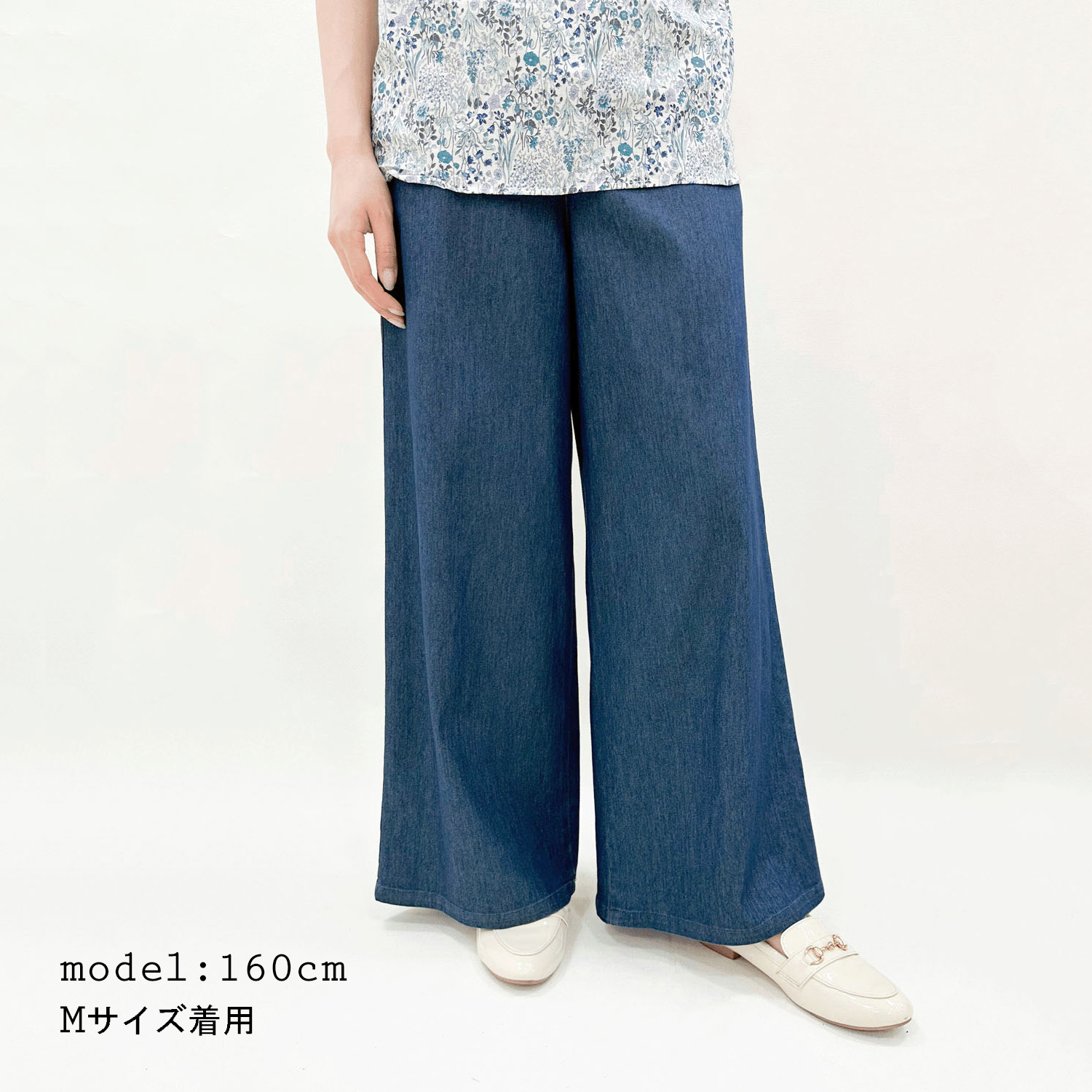 サマーデニムバギーパンツ - 画像6