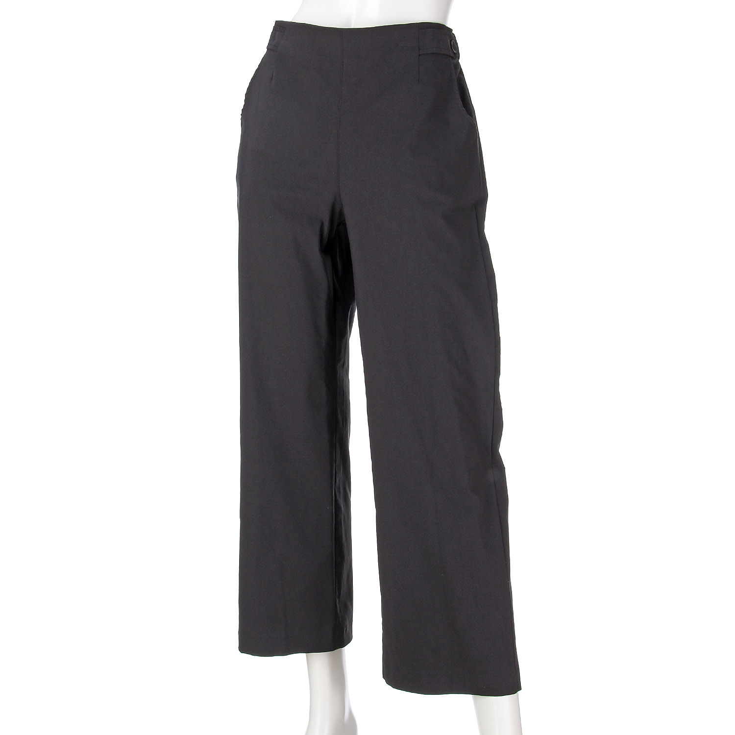 【新色追加】綿ストレッチセミワイドマルシェパンツ - 画像2