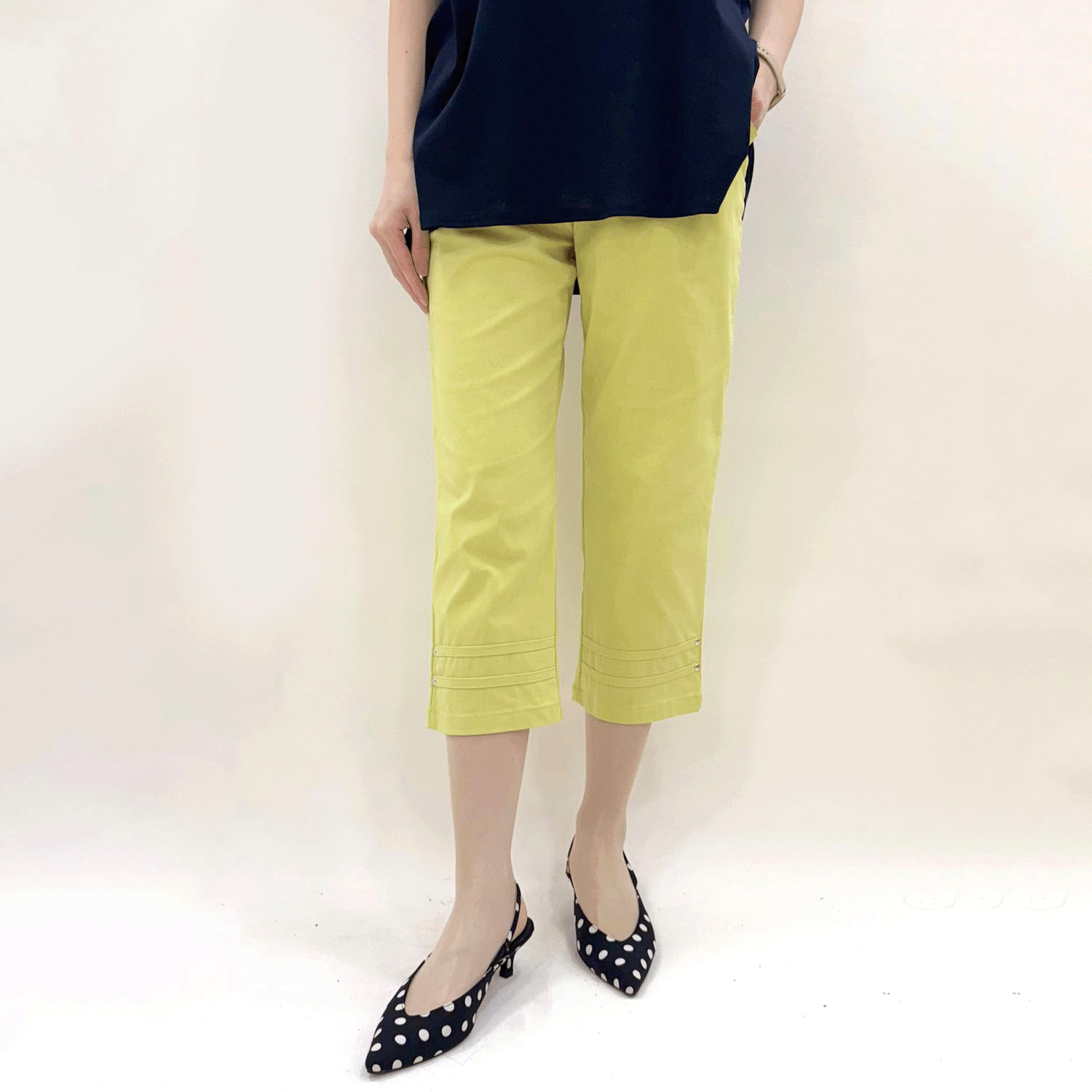 【新色追加】綿混ストレッチ クロプト52丈 - 画像2