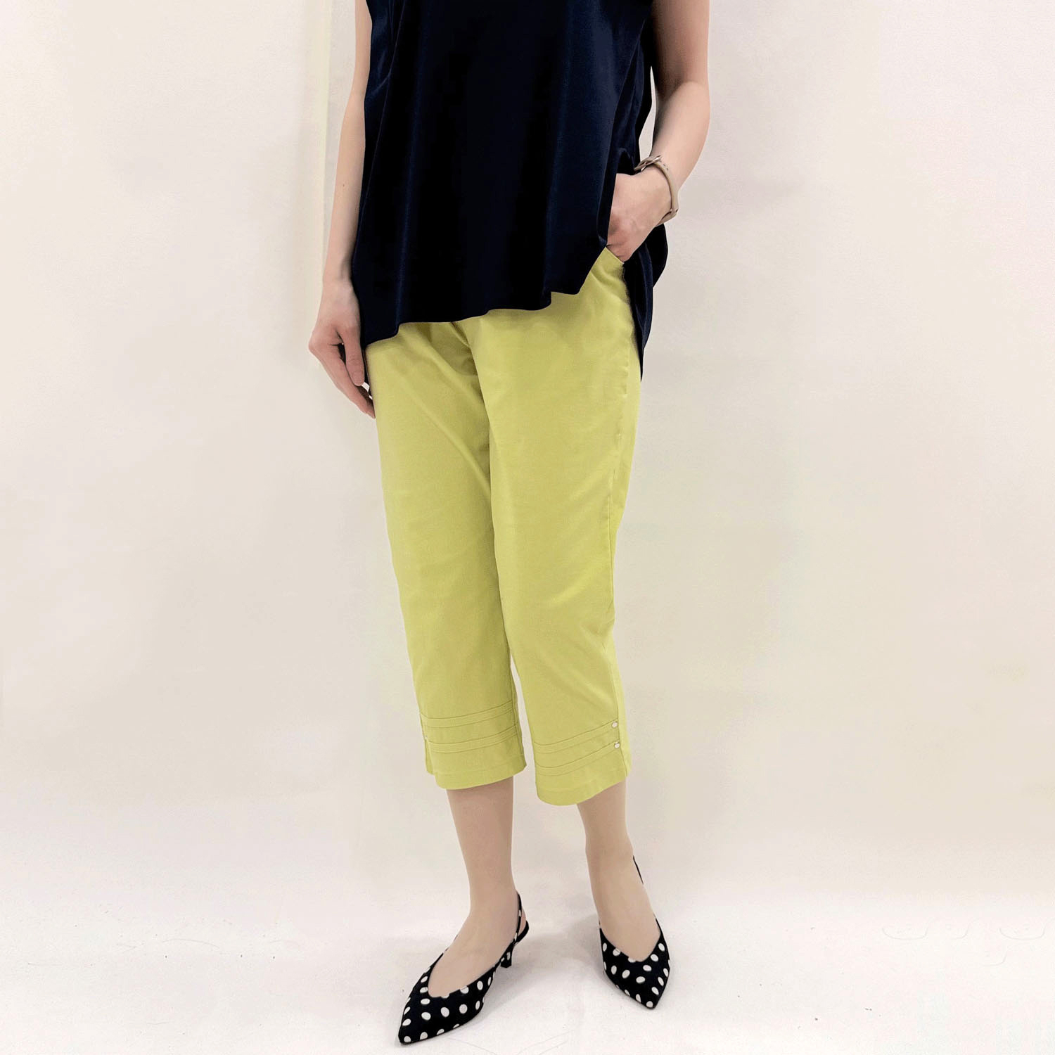 【新色追加】綿混ストレッチ クロプト52丈 - 画像3