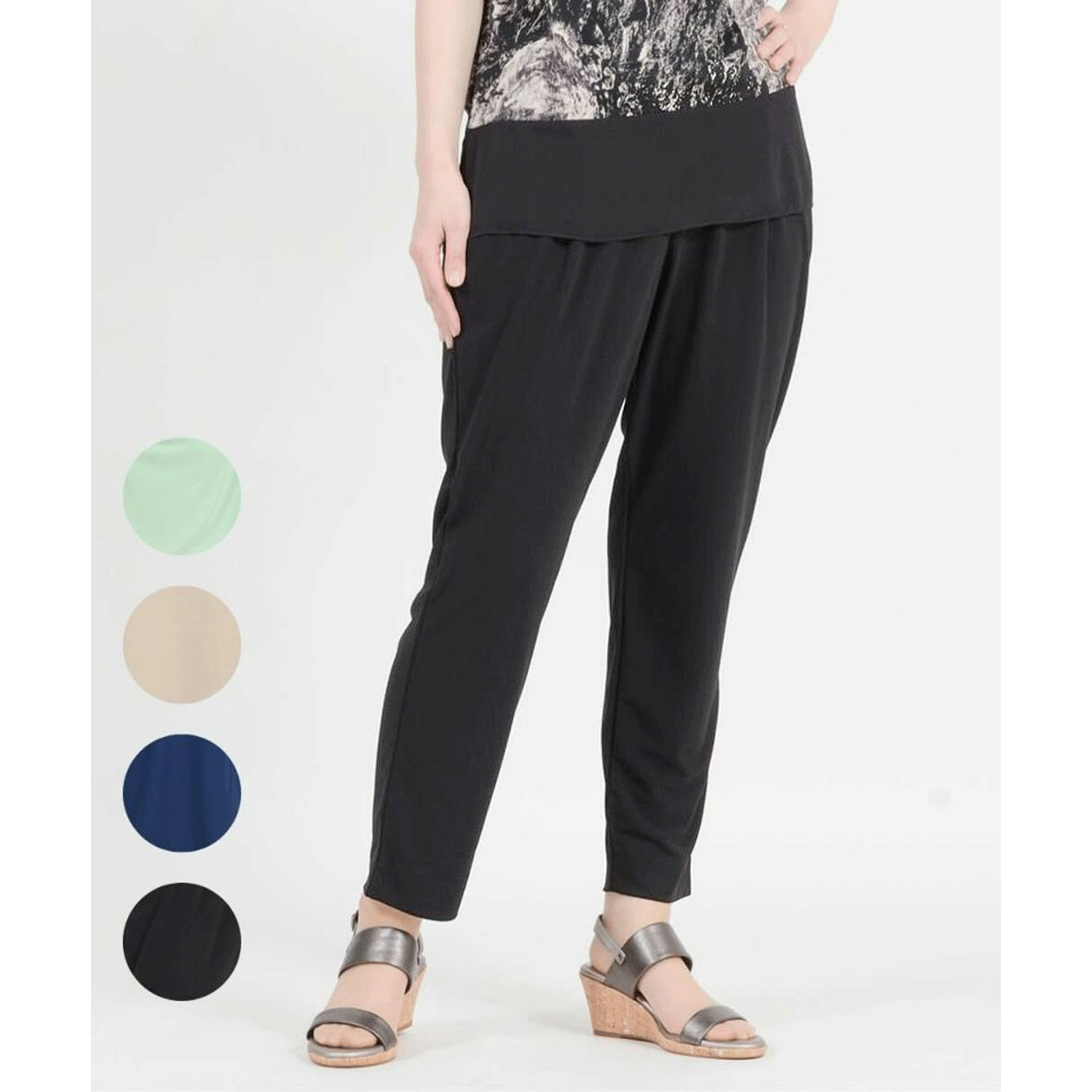 涼lifeテーパードパンツ - 画像1