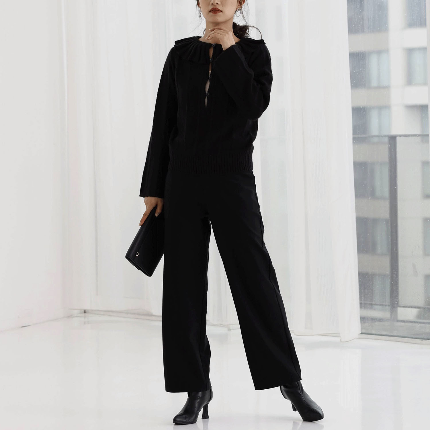 【Insta Live】TAKUMIBA エアシルキーLW・前ポケットワイドストレート - 画像4