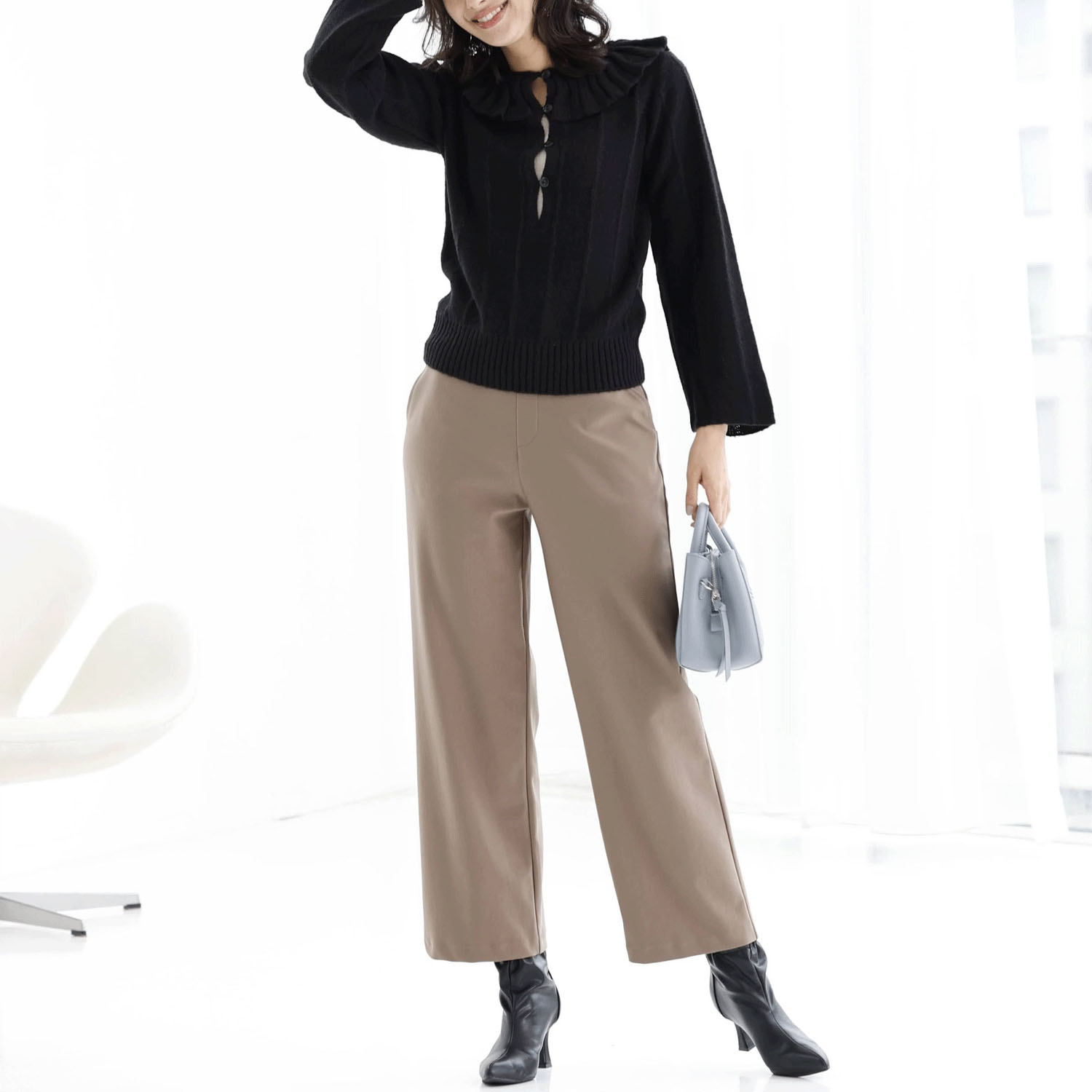 【Insta Live】TAKUMIBA エアシルキーLW・前ポケットワイドストレート - 画像7