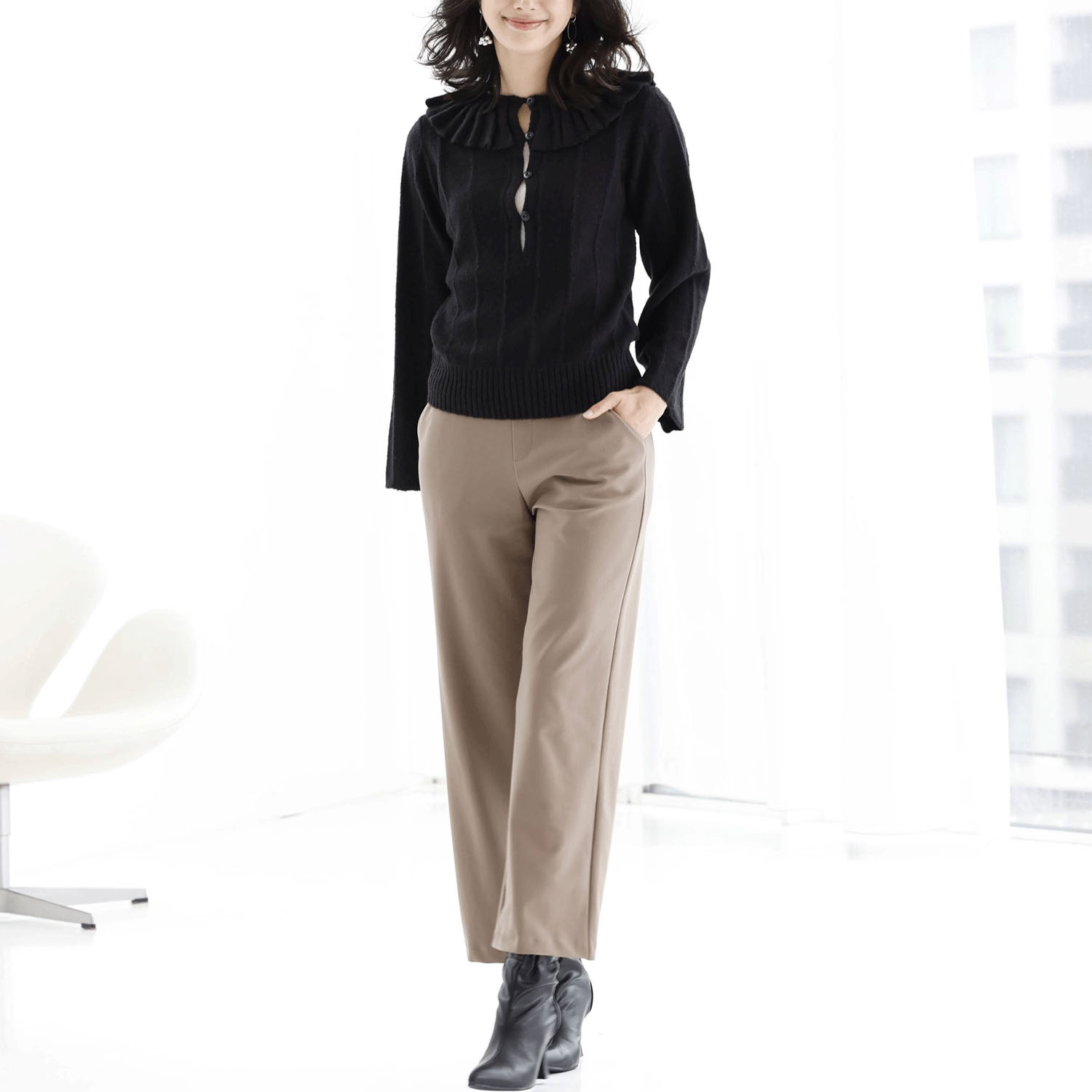 【Insta Live】TAKUMIBA エアシルキーLW・前ポケットワイドストレート - 画像8