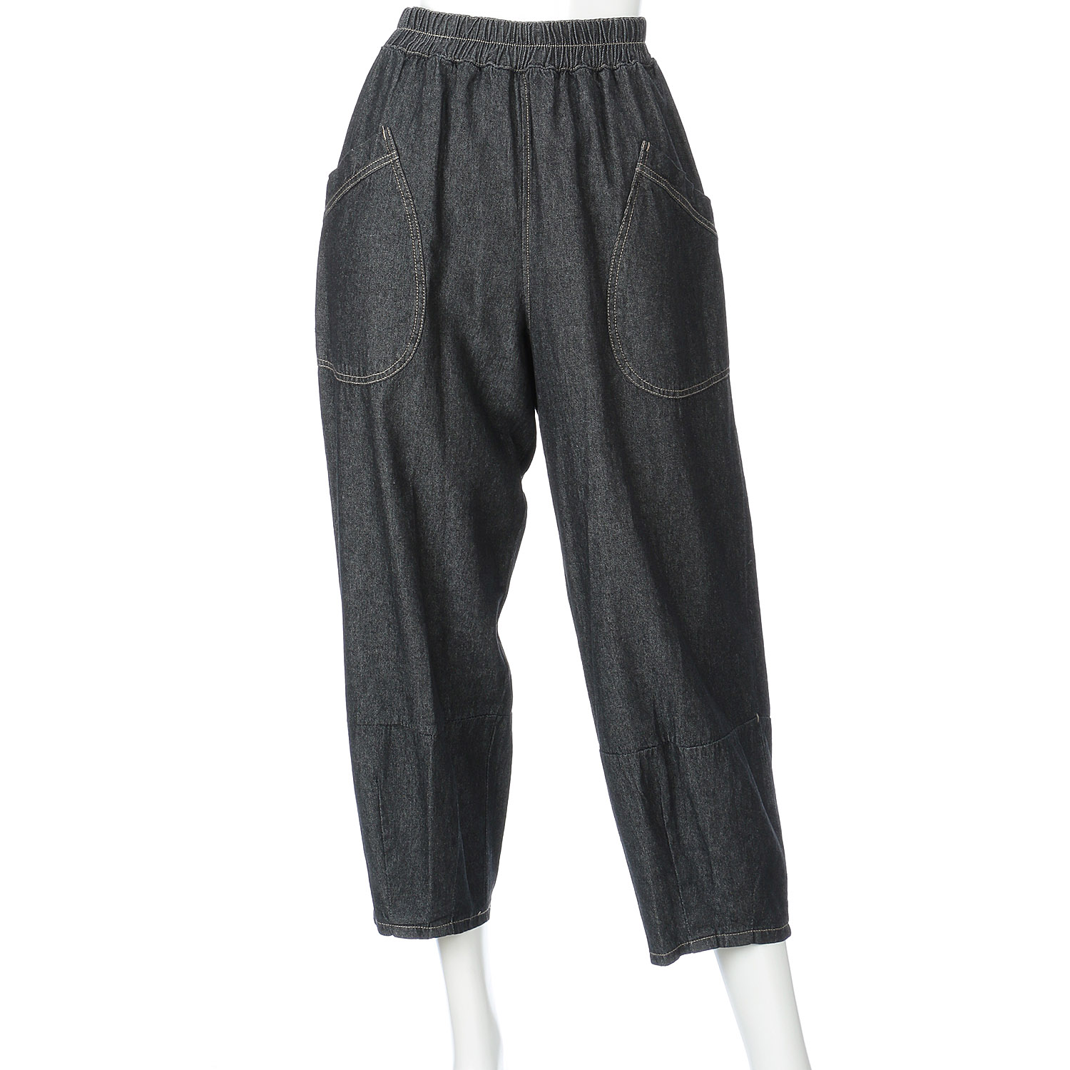 インディゴバルーンパンツ - 画像4