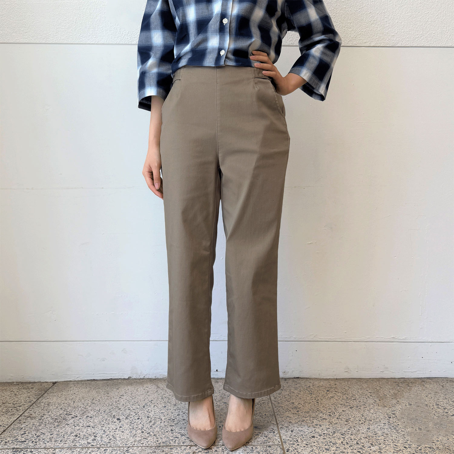 コーマ糸グルカカラーワイドパンツ - 画像7