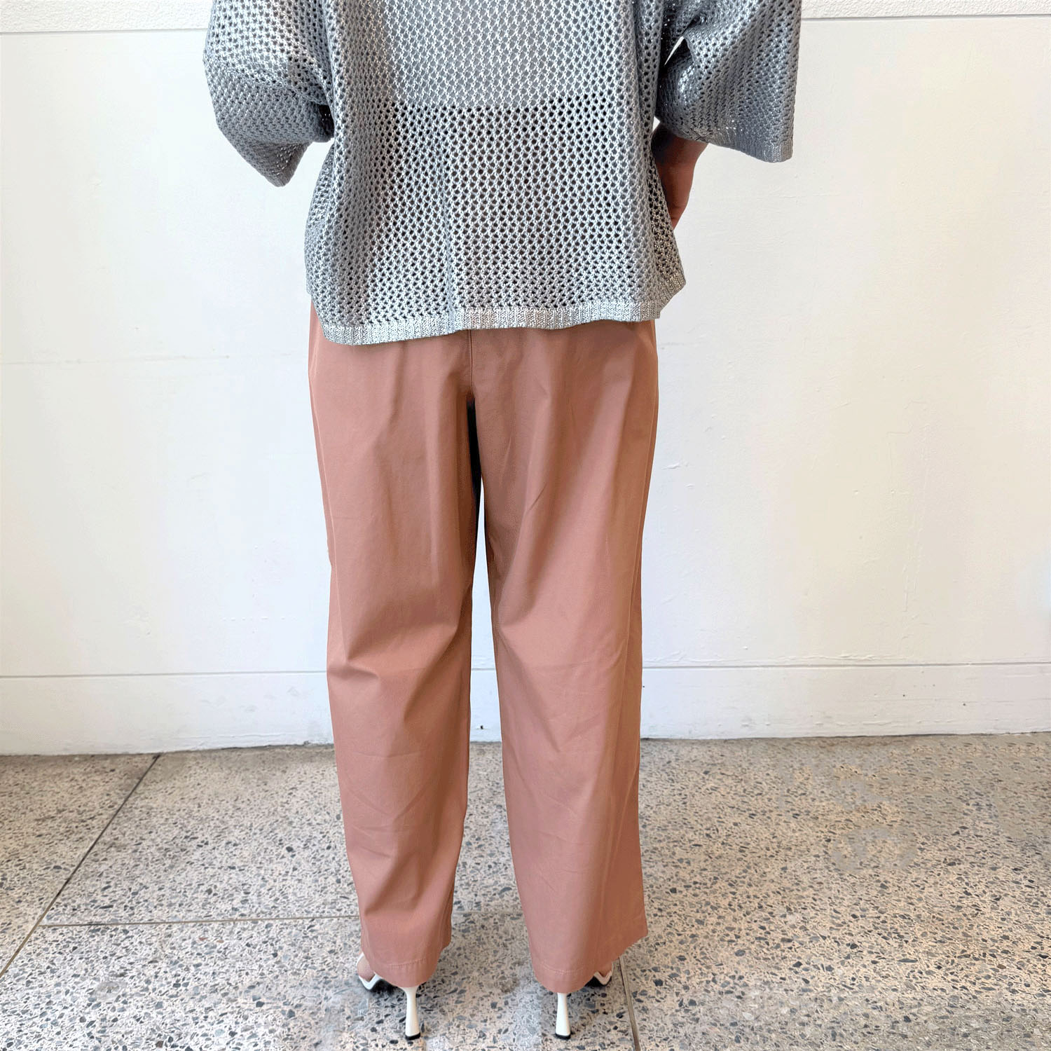 aiai 綿ツイル パフポケットワイドパンツ - 画像10