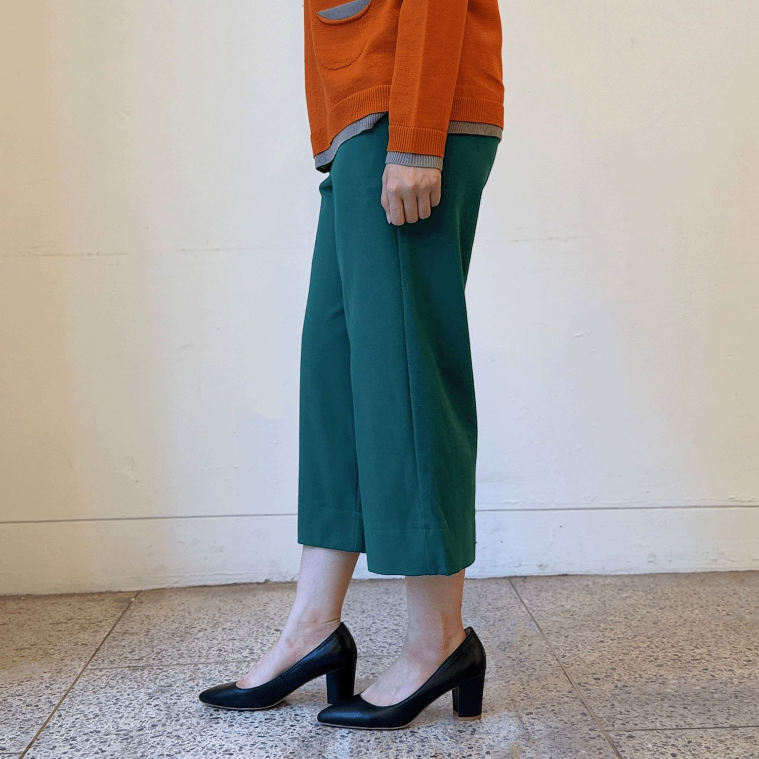 杢ストレッチパンツ - 画像4