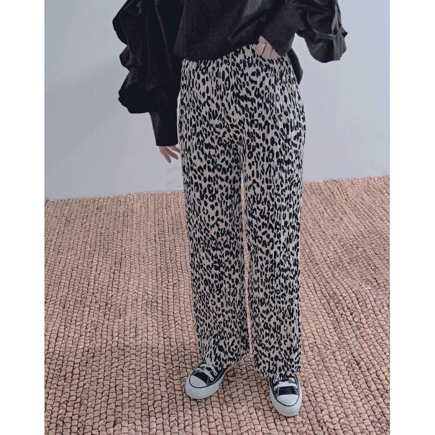 カットプリーツパンツ - 画像12