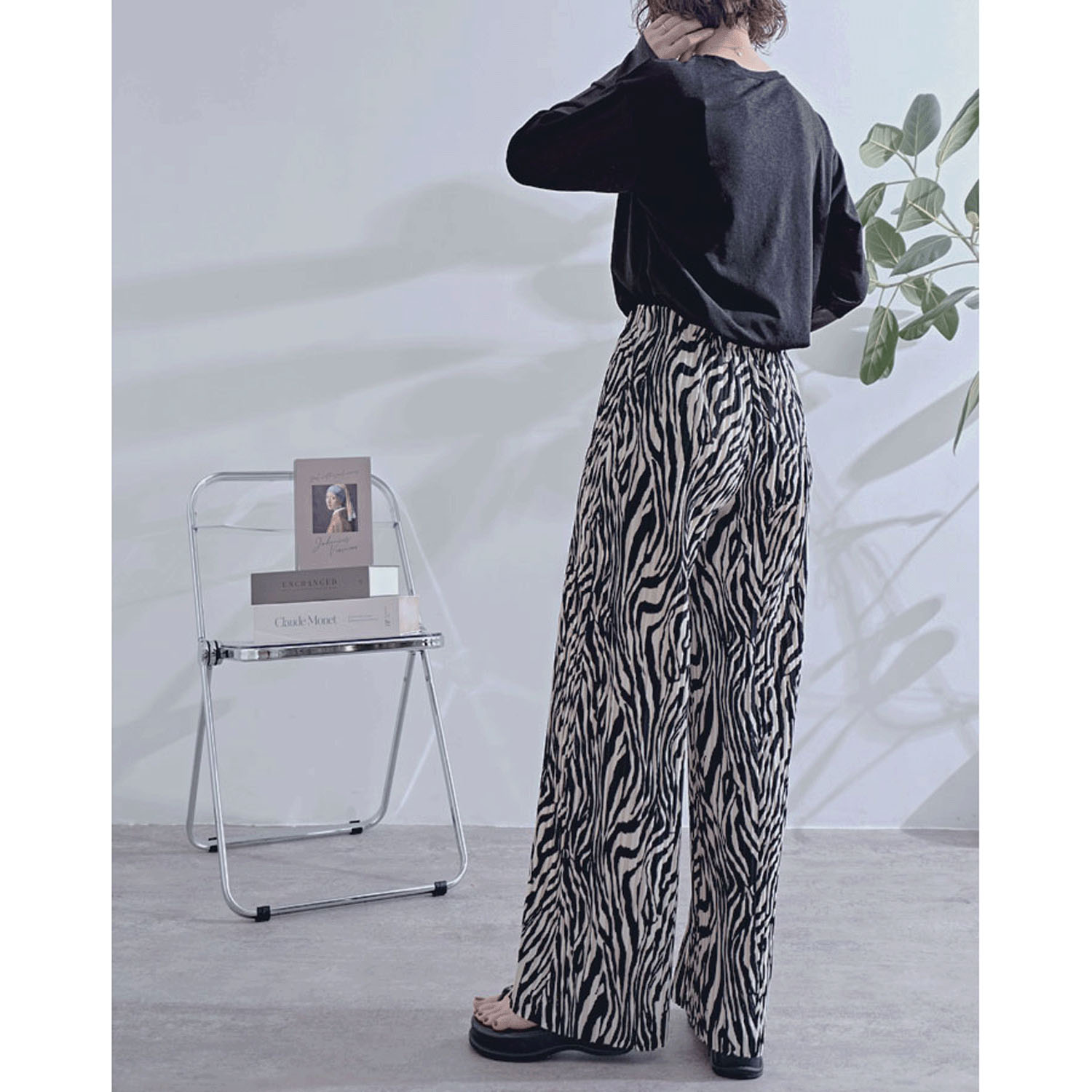 カットプリーツパンツ - 画像30