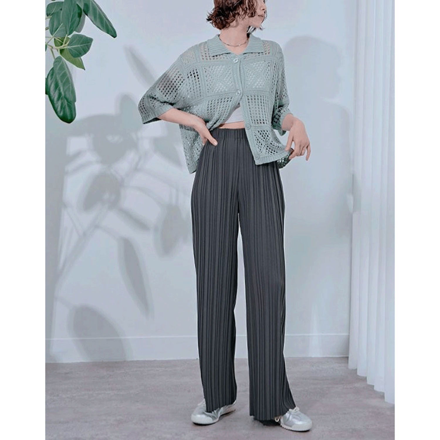 【ETONET限定お取り寄せ】プリーツパンツ - 画像10