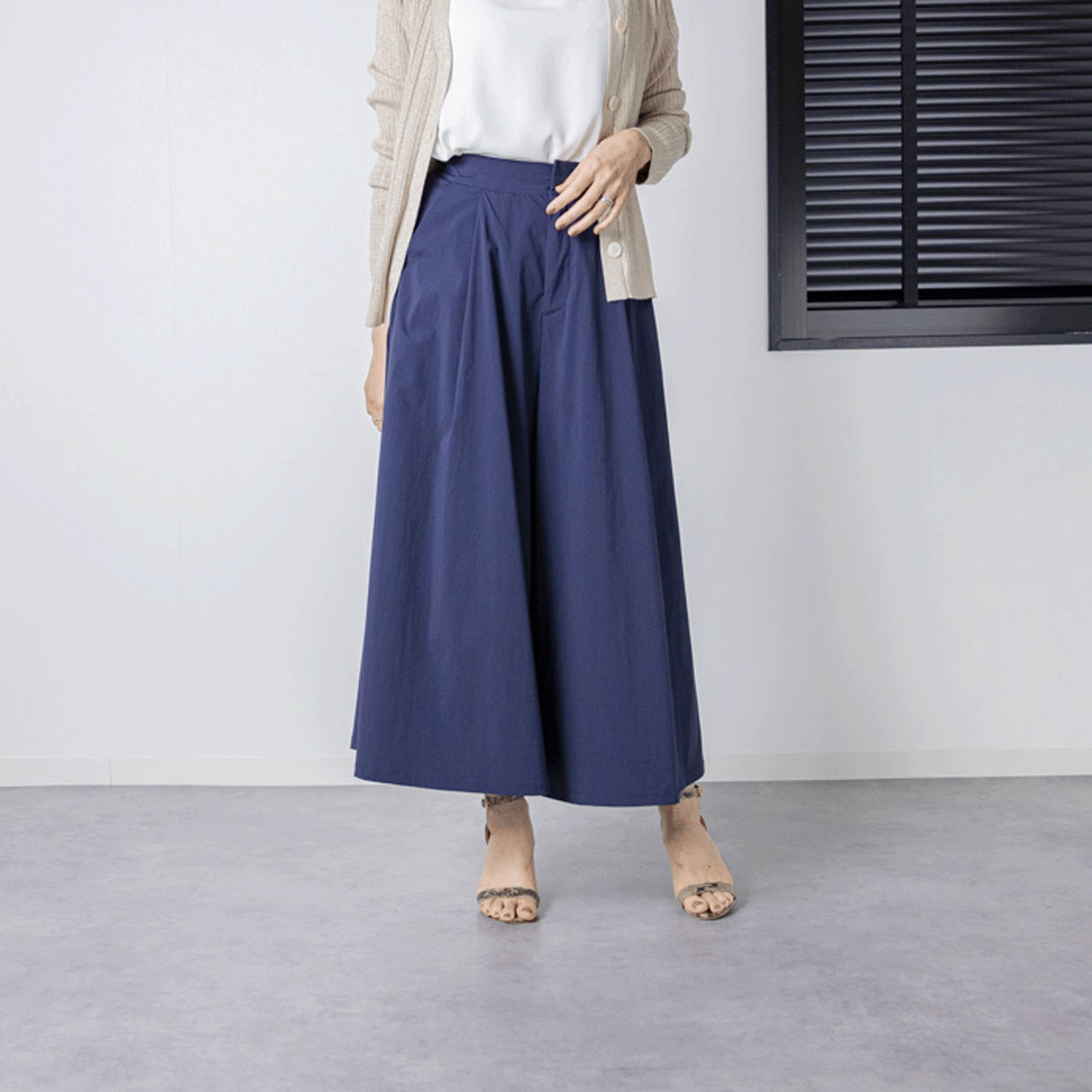 キュロットタックガウチョパンツ - 画像9