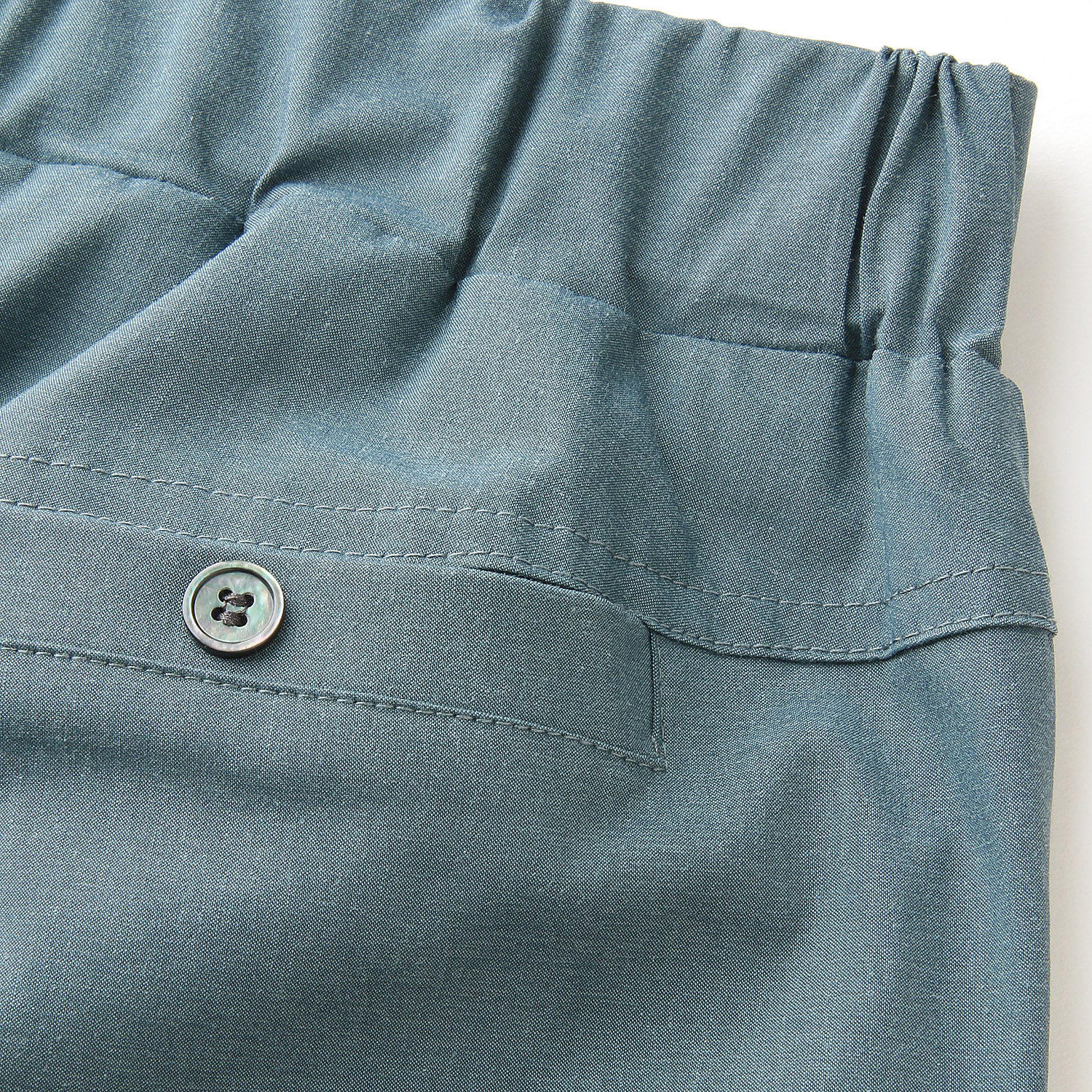 麻混ストレッチデザインワイドパンツ - 画像9