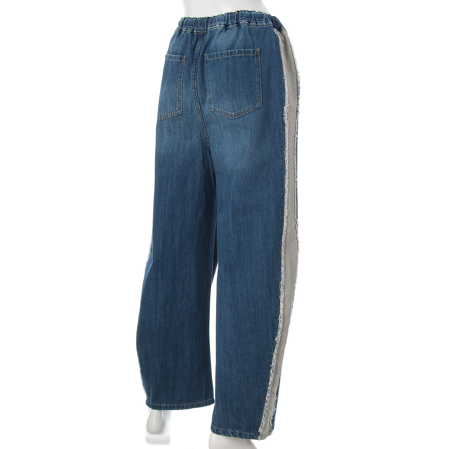 【Insta Live】CAMEL ROAD サイドカット配色カーブイージーパンツ - 画像14