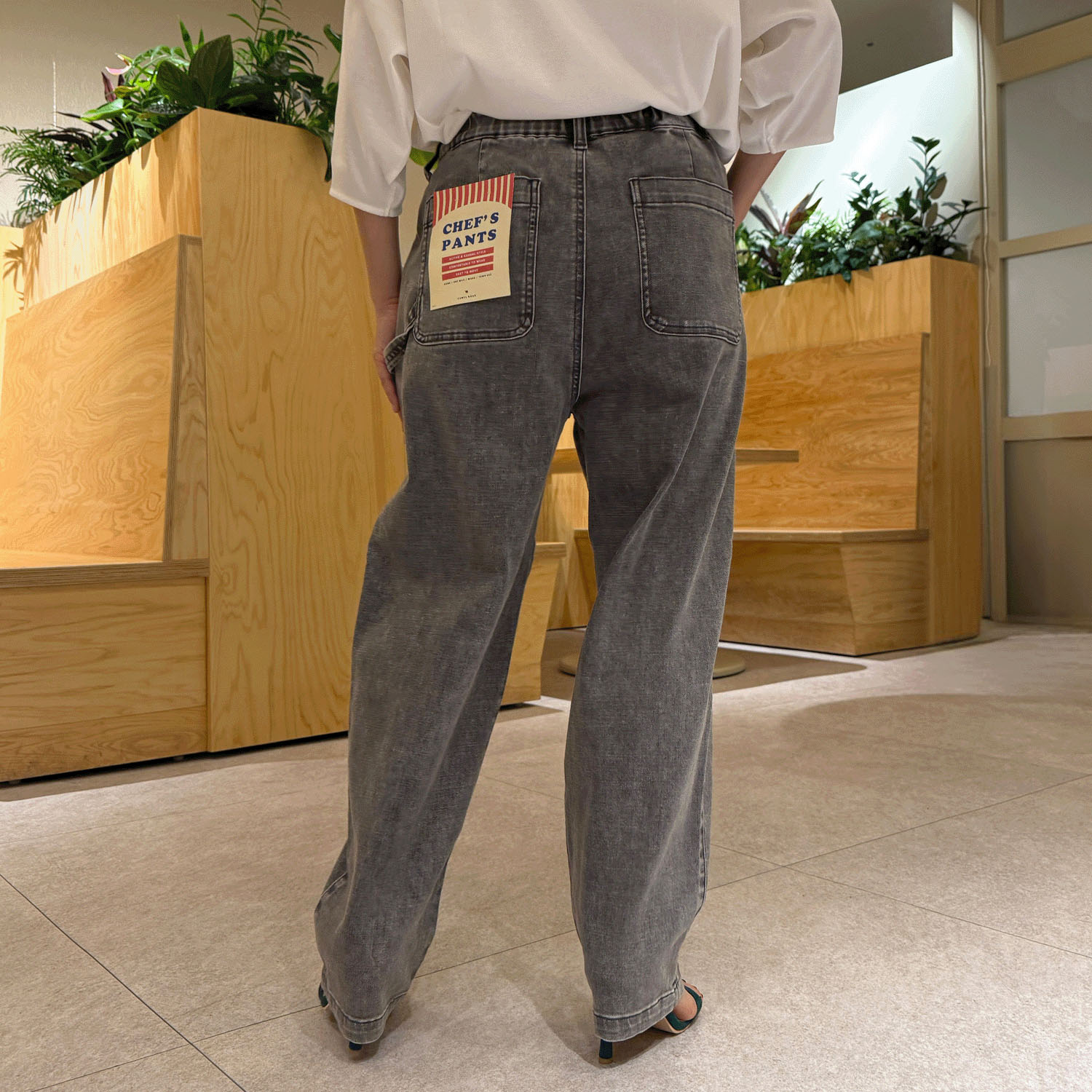 【Insta Live】CAMEL ROAD シェフパンツ - 画像3