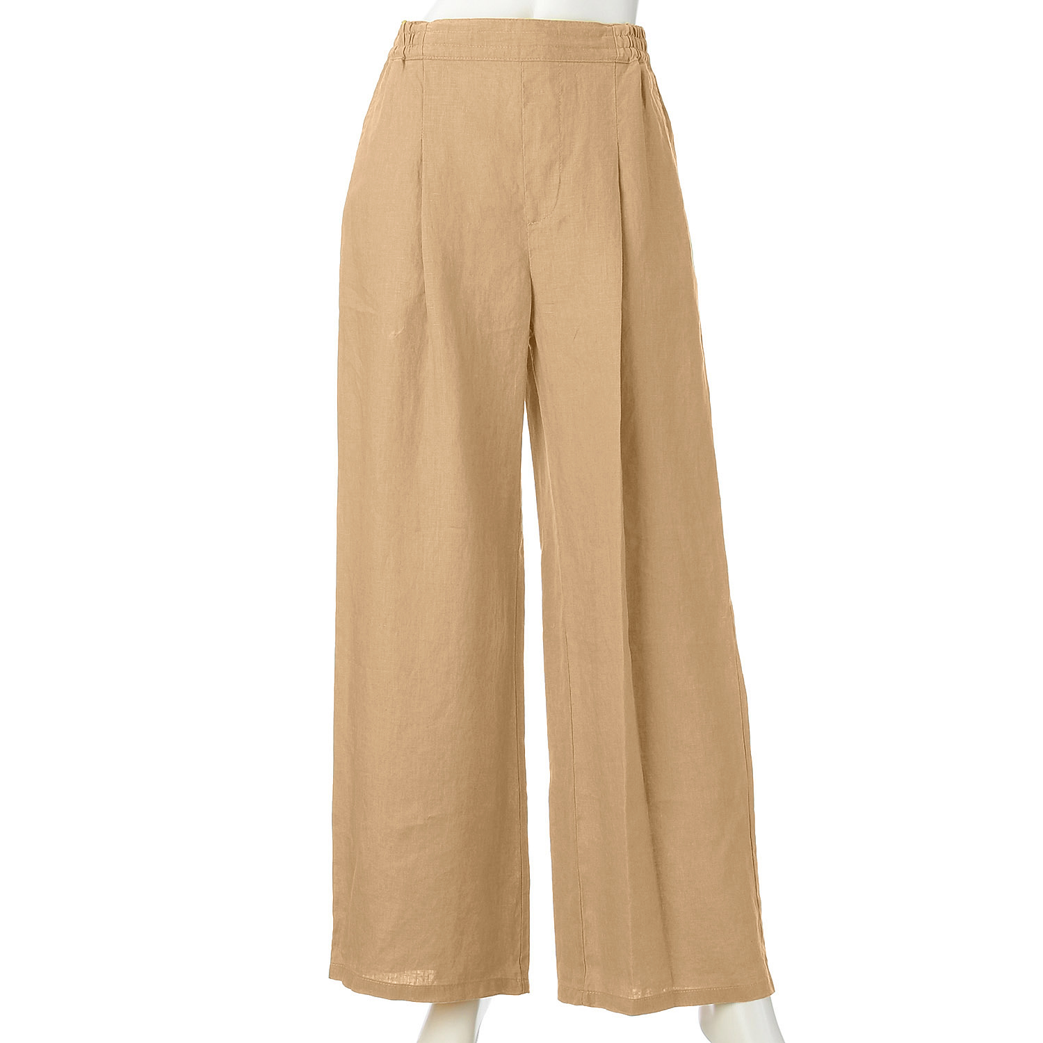 JEUNE ET JOYEUX フレンチリネンワイドパンツ 73丈 - 画像8