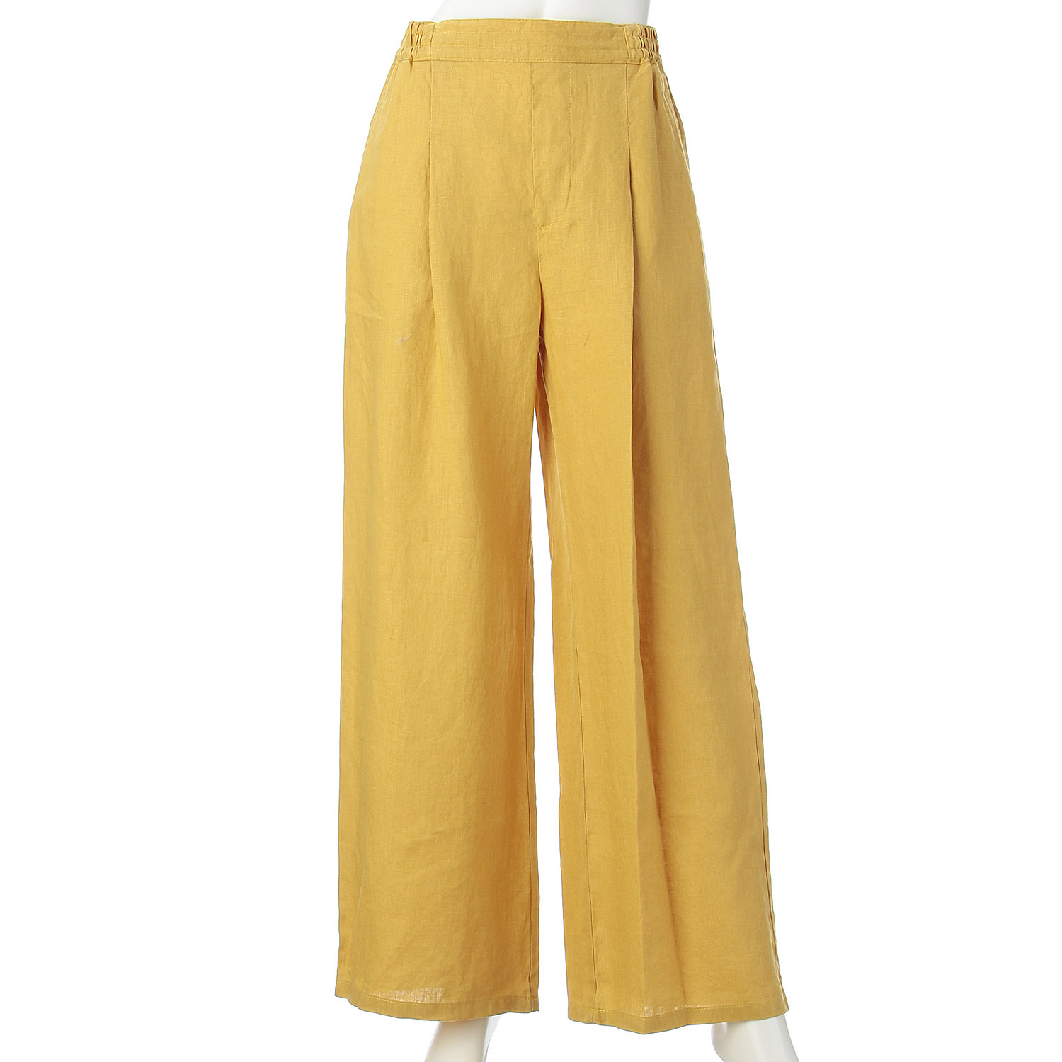 JEUNE ET JOYEUX フレンチリネンワイドパンツ 73丈 - 画像10