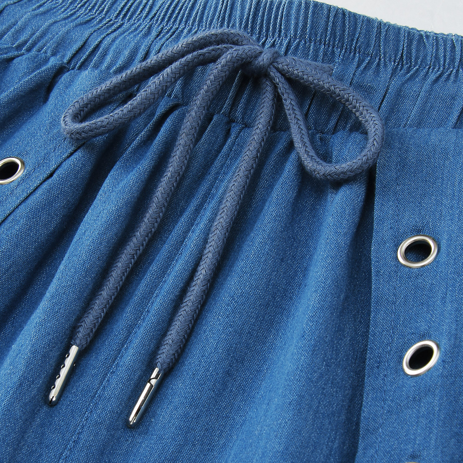 ストレッチデニムワイドマリンパンツ - 画像9