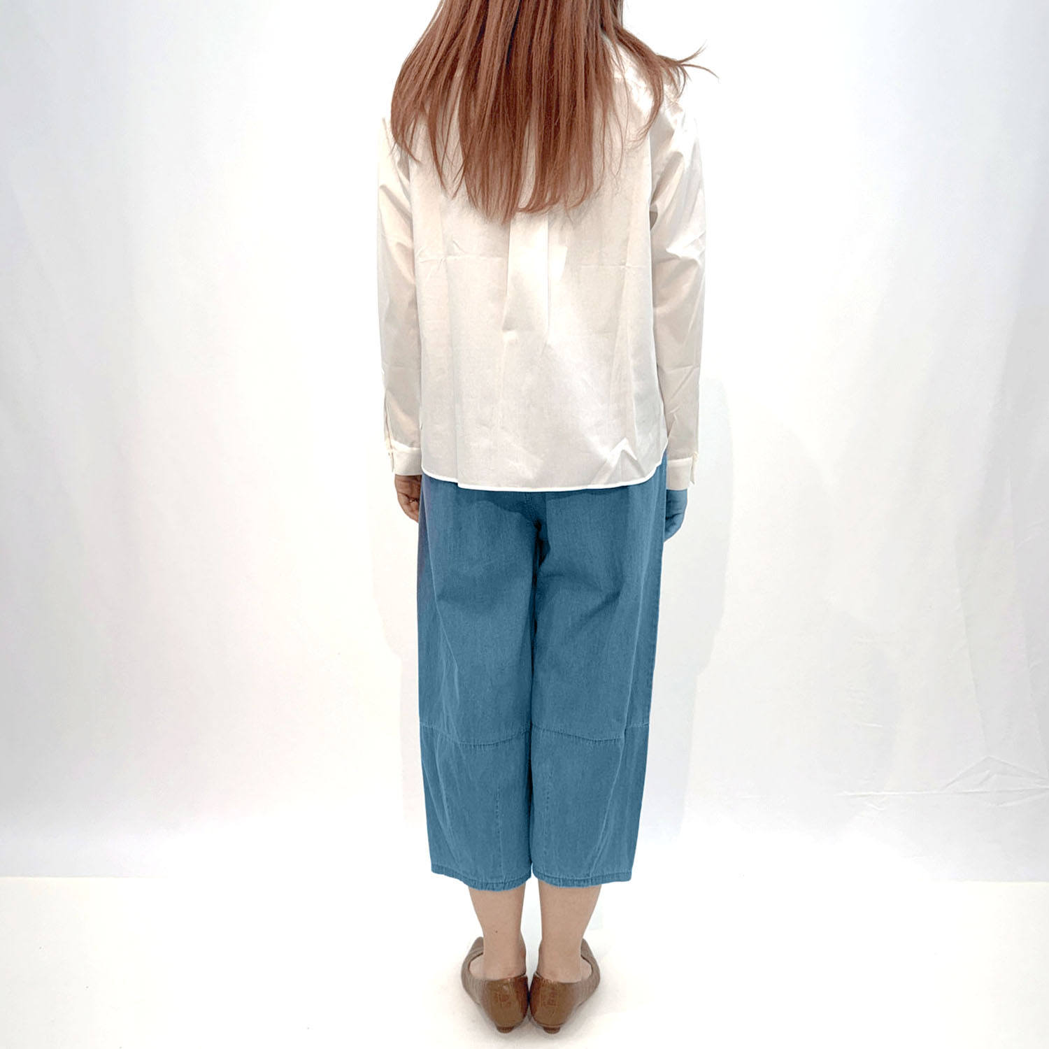 インディゴバルーンパンツ - 画像3