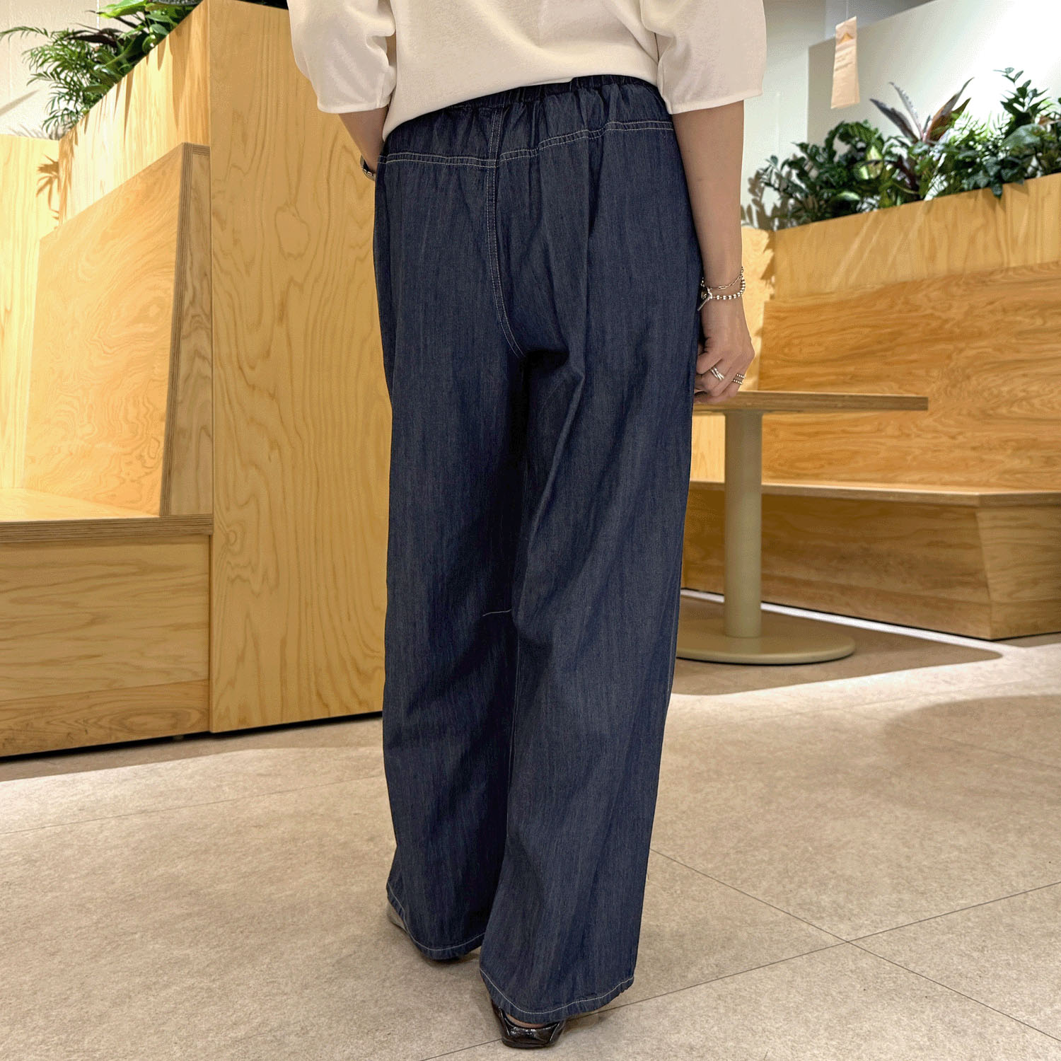 【Insta Live】リヨセルデニムバレルパンツ - 画像3