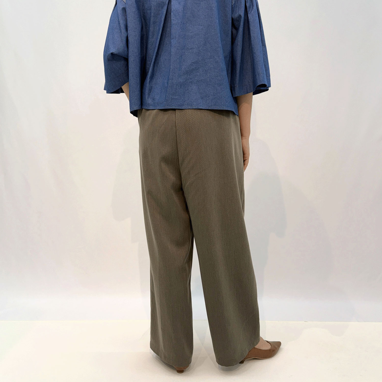 タックワイドパンツ - 画像11