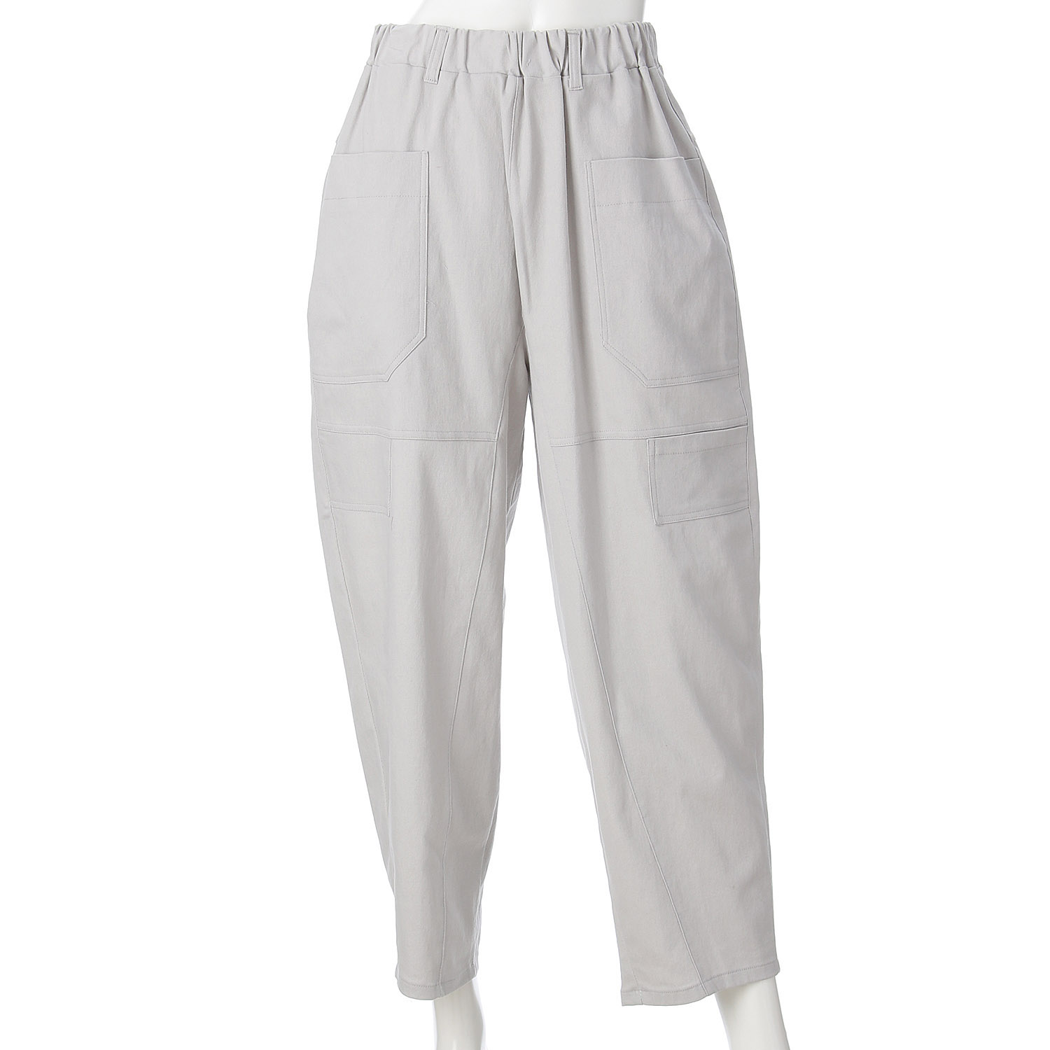 綿ストレッチ切替パンツ - 画像5