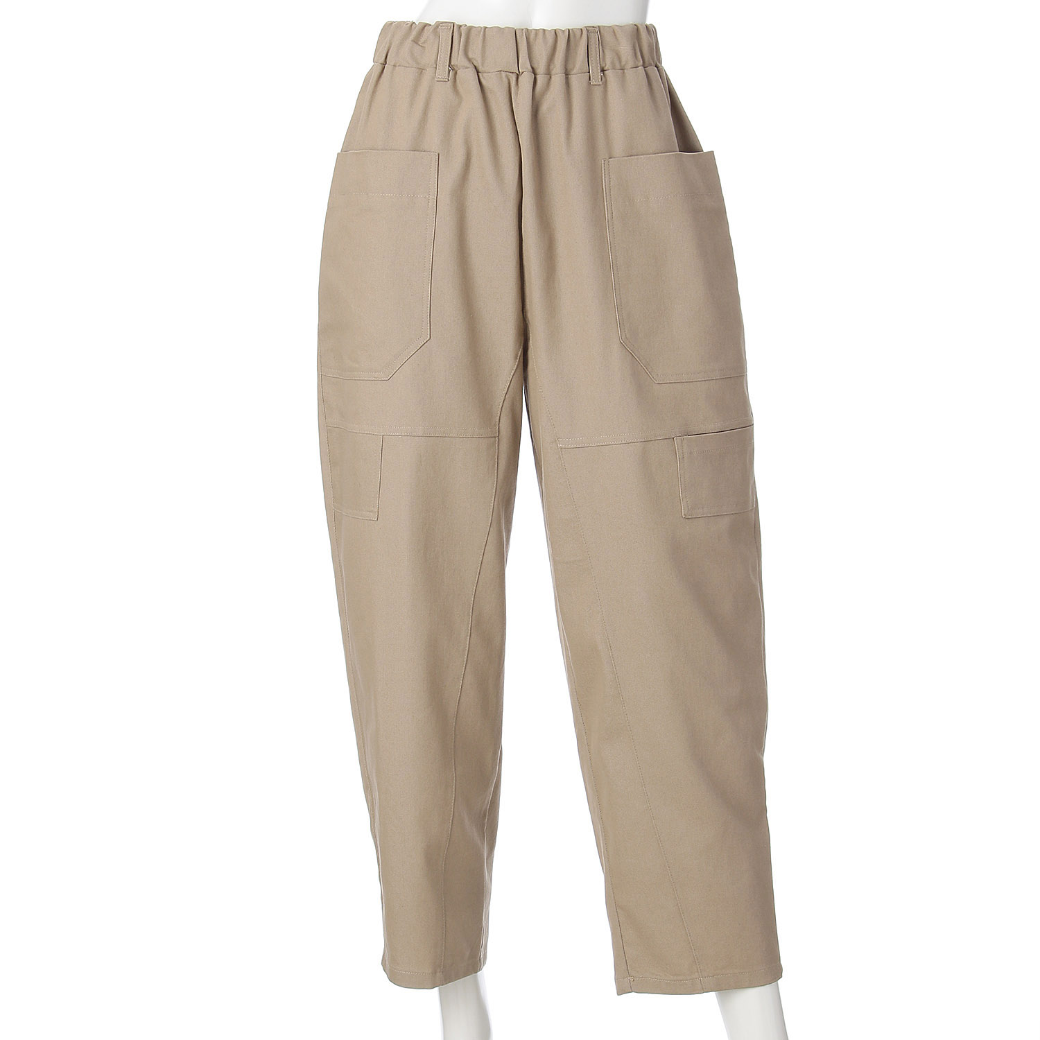 綿ストレッチ切替パンツ - 画像10