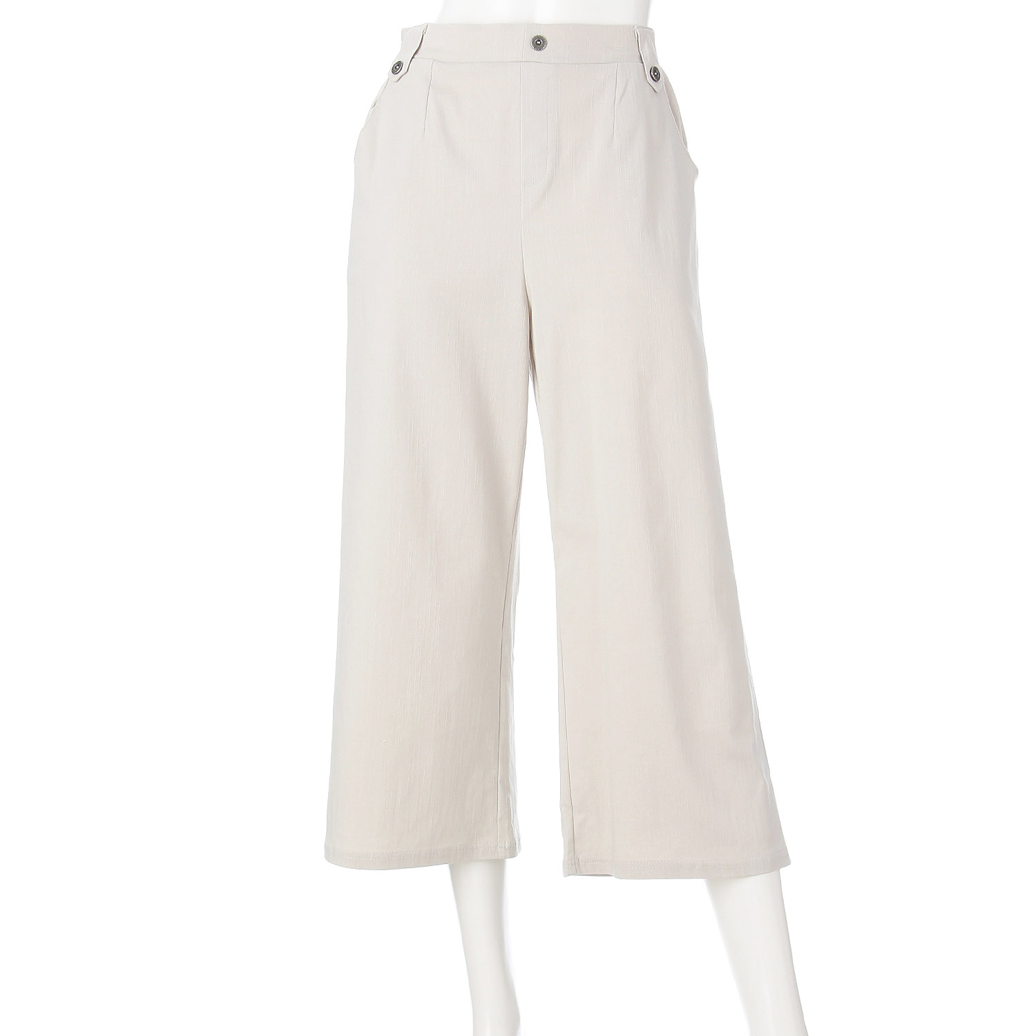 セオスリー ストレッチワイドパンツ - 画像5