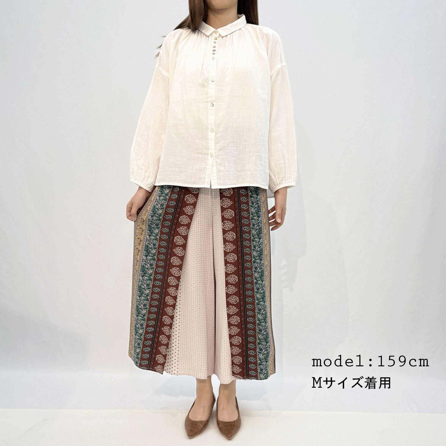 ラップワイドパンツ - 画像1