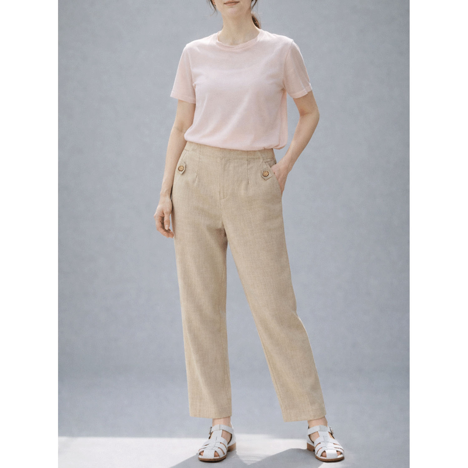 【InstaLive】aiai リヨセル麻ストレッチ シュッと！ストレートパンツ - 画像11