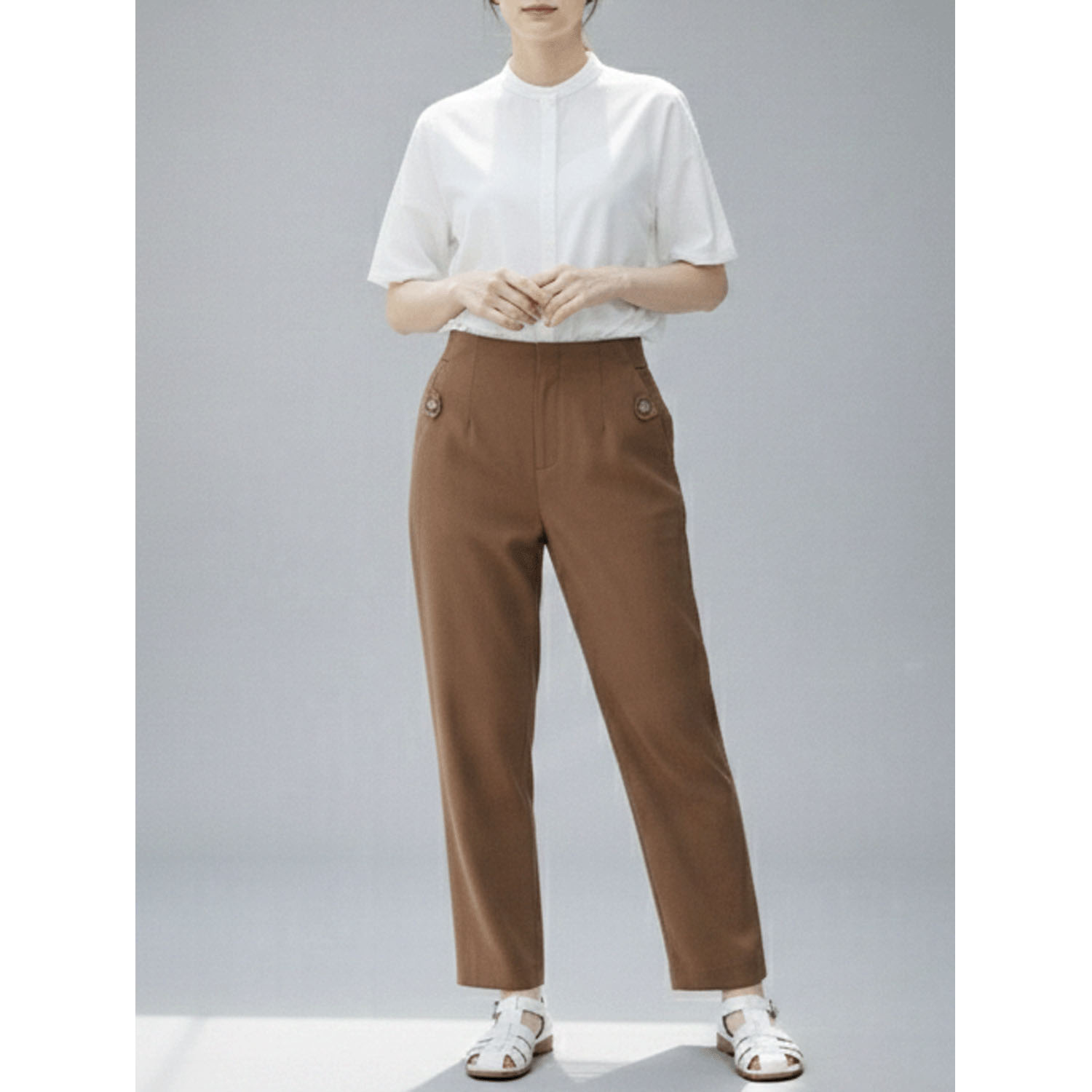 【InstaLive】aiai リヨセル麻ストレッチ シュッと！ストレートパンツ - 画像12