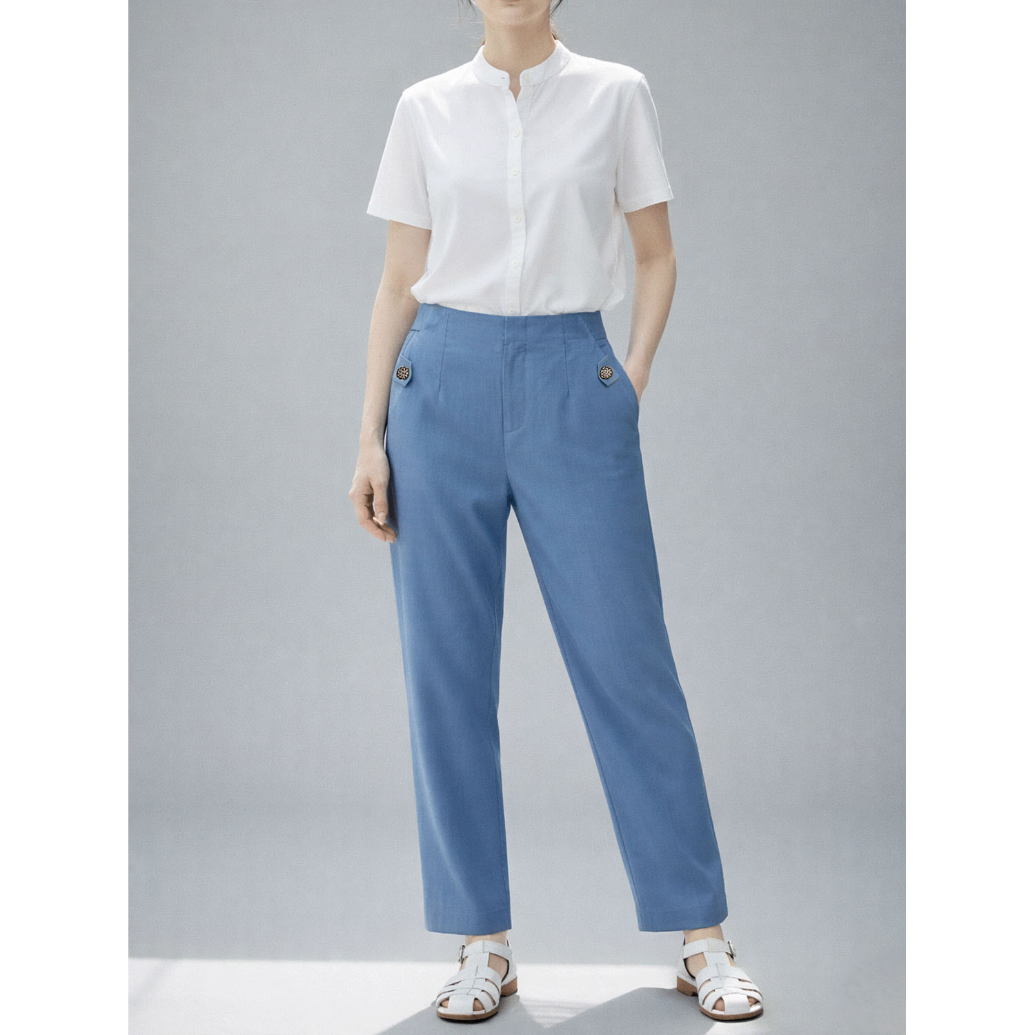 【InstaLive】aiai リヨセル麻ストレッチ シュッと！ストレートパンツ - 画像18