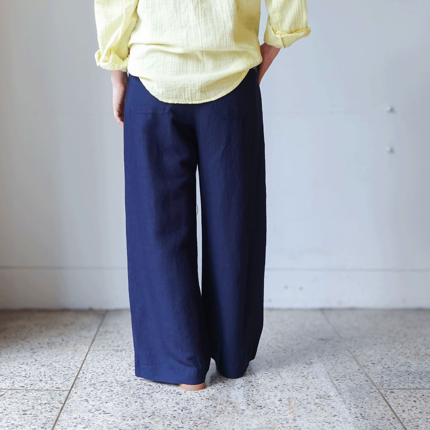 【InstaLive】aiai 麻レーヨン シュッと！ワイドフレアーパンツ - 画像3