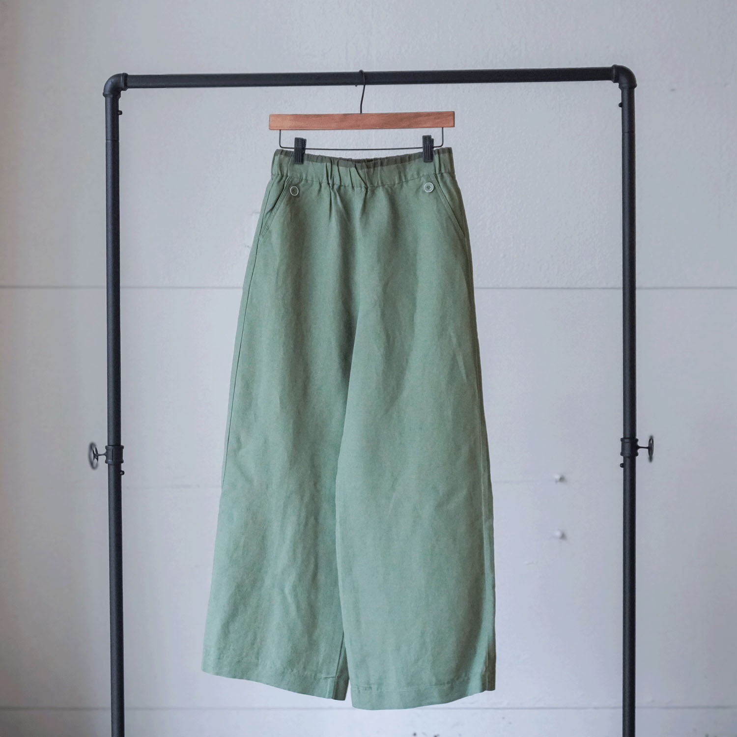 【InstaLive】aiai 麻レーヨン シュッと！ワイドフレアーパンツ - 画像6