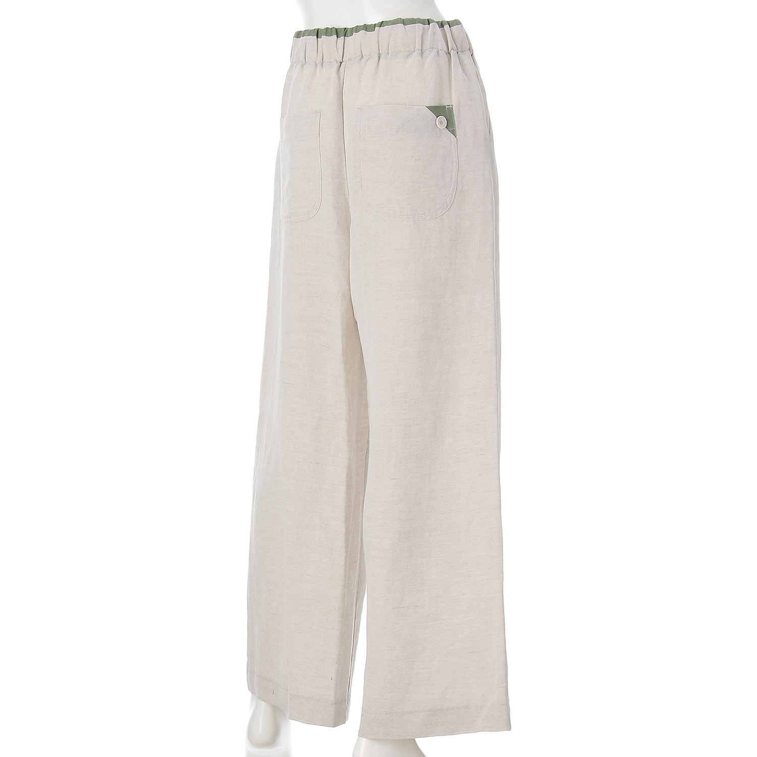 【InstaLive】aiai 麻レーヨン シュッと！ワイドフレアーパンツ - 画像9