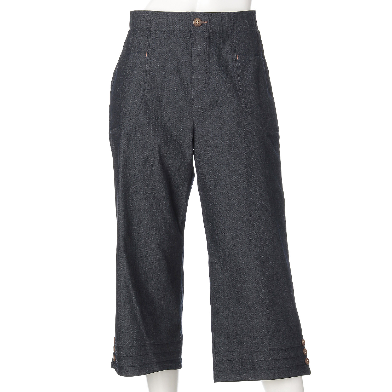 aiai T／Cスラブツイル シュッと！クロップドストレート - 画像12