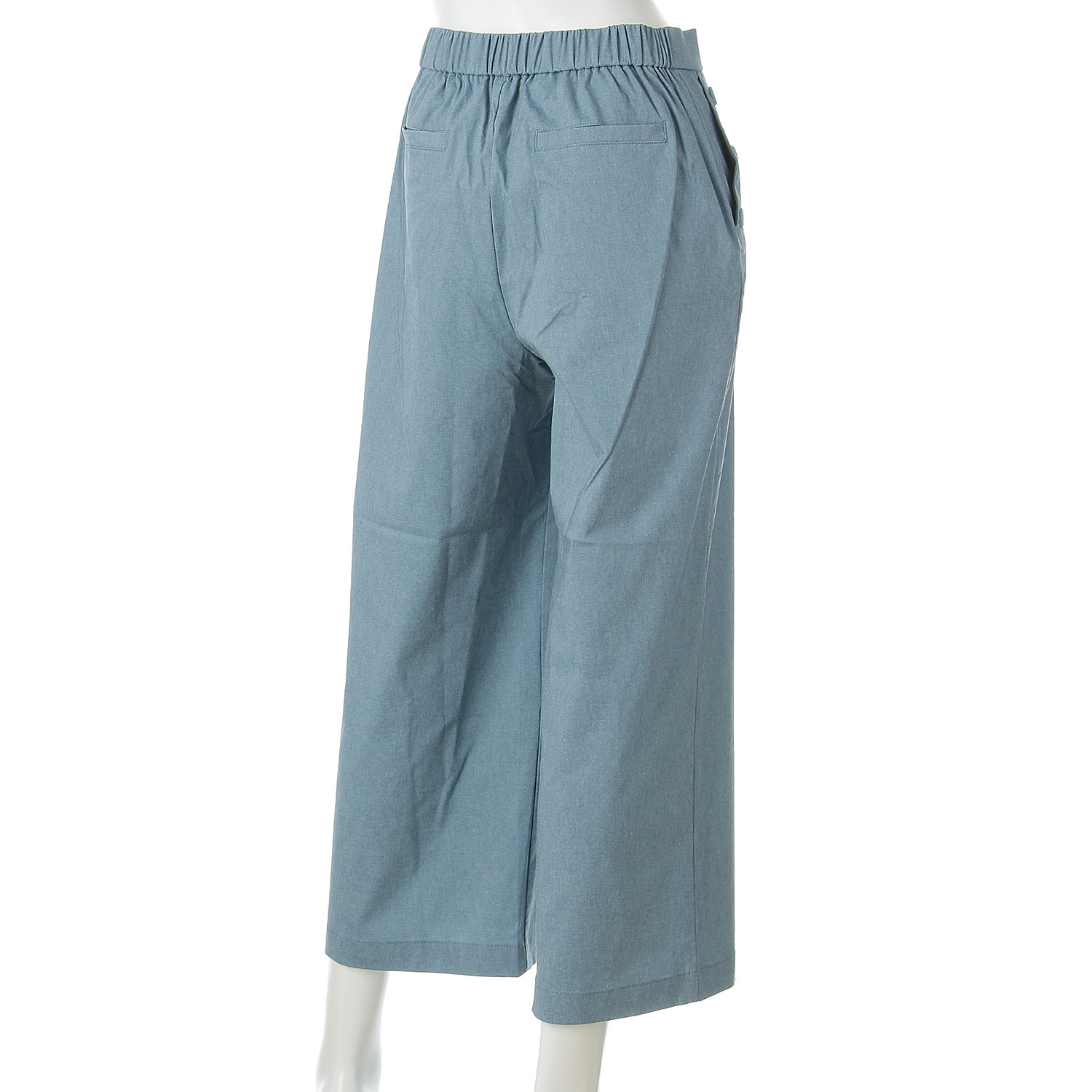 C／Nシャンブレー ストレッチマリンワイドパンツ - 画像13