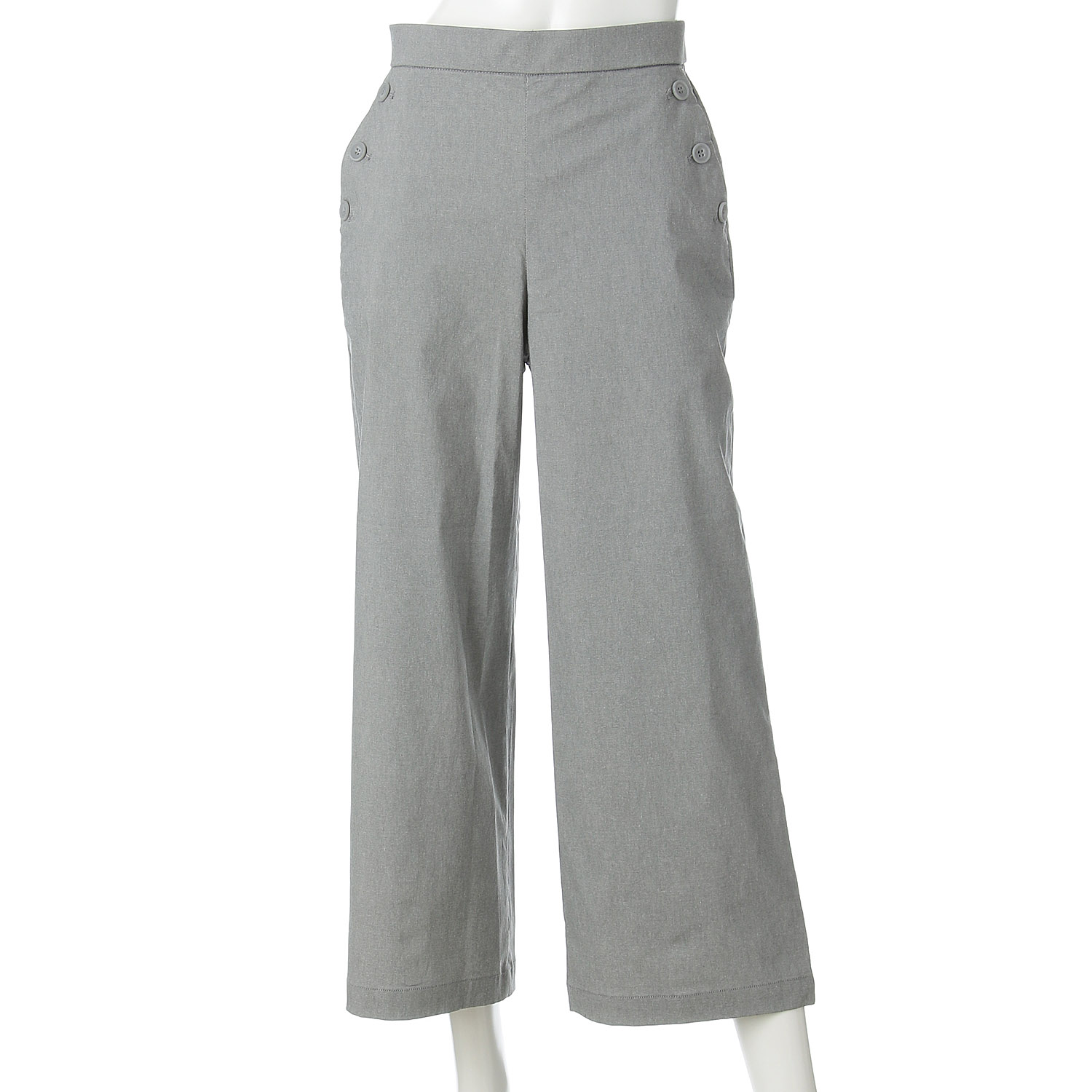 C／Nシャンブレー ストレッチマリンワイドパンツ - 画像5