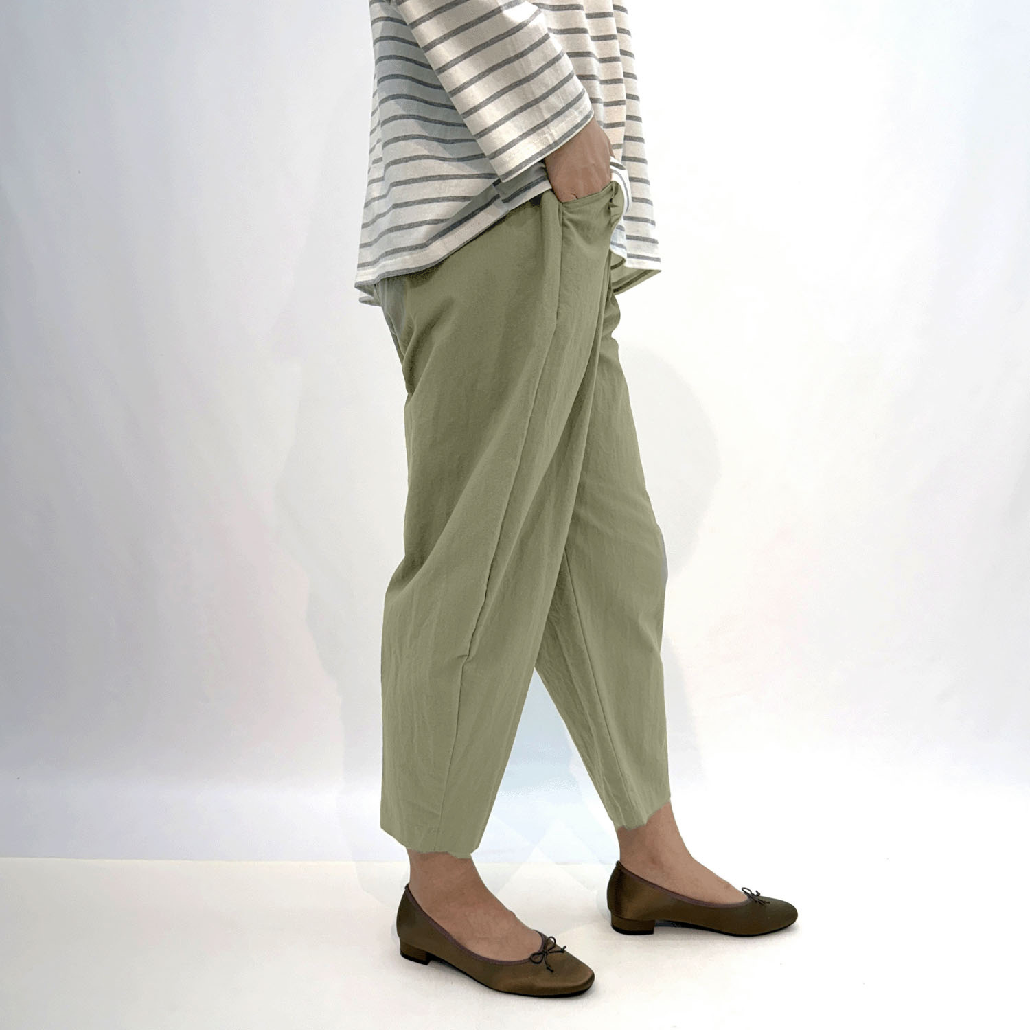 ワッシャー加工バルーンパンツ - 画像2