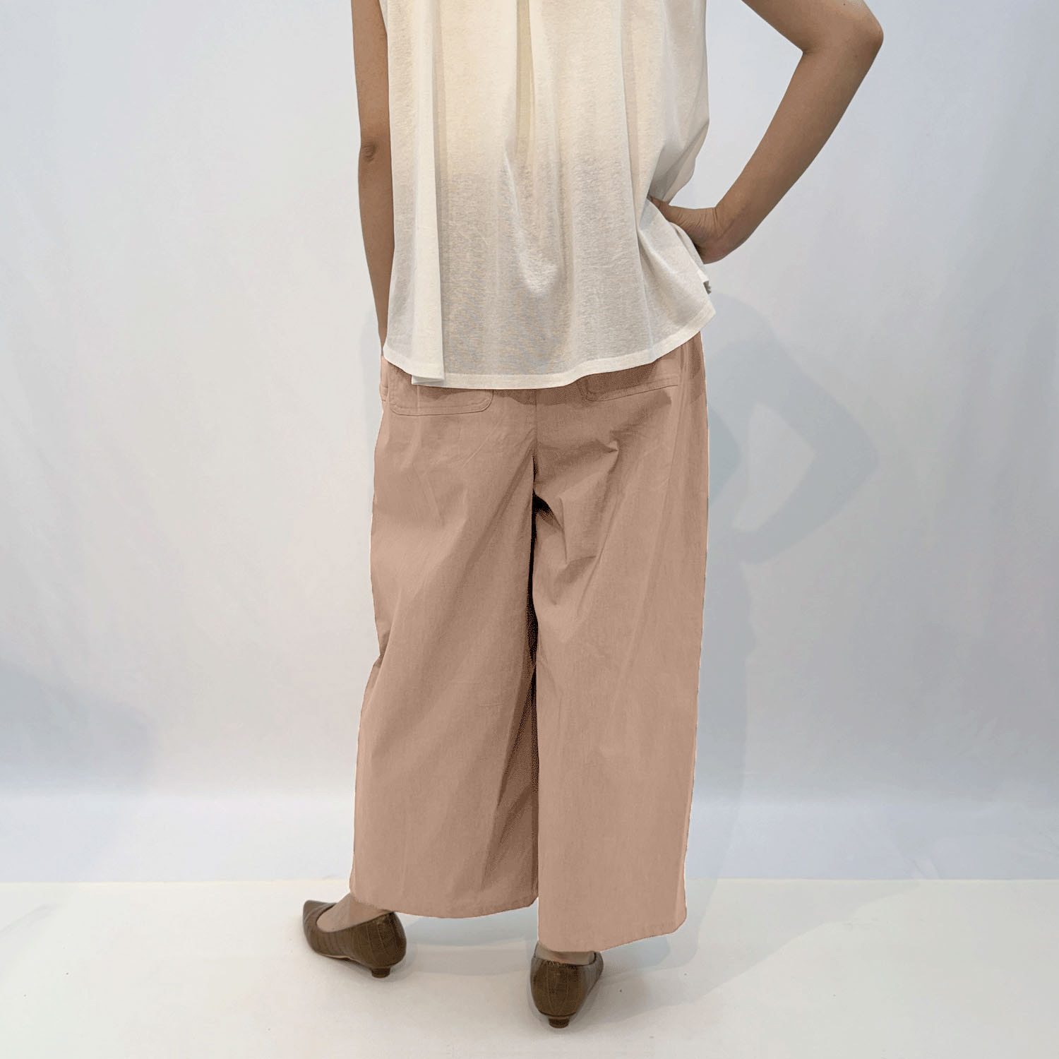 コットンリネンコクーンパンツ - 画像11