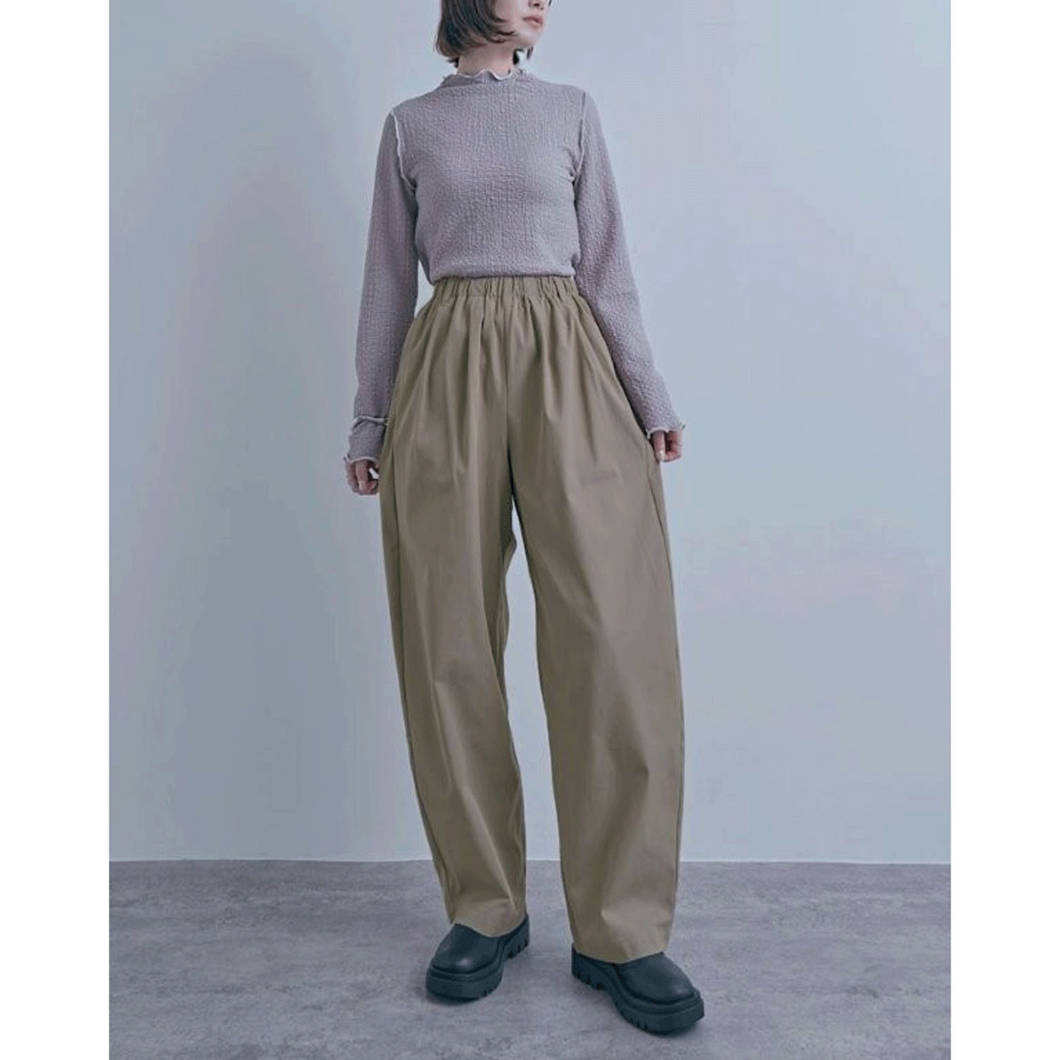 【ETONET限定 お取り寄せ】マシュマロツイルパンツ - 画像15