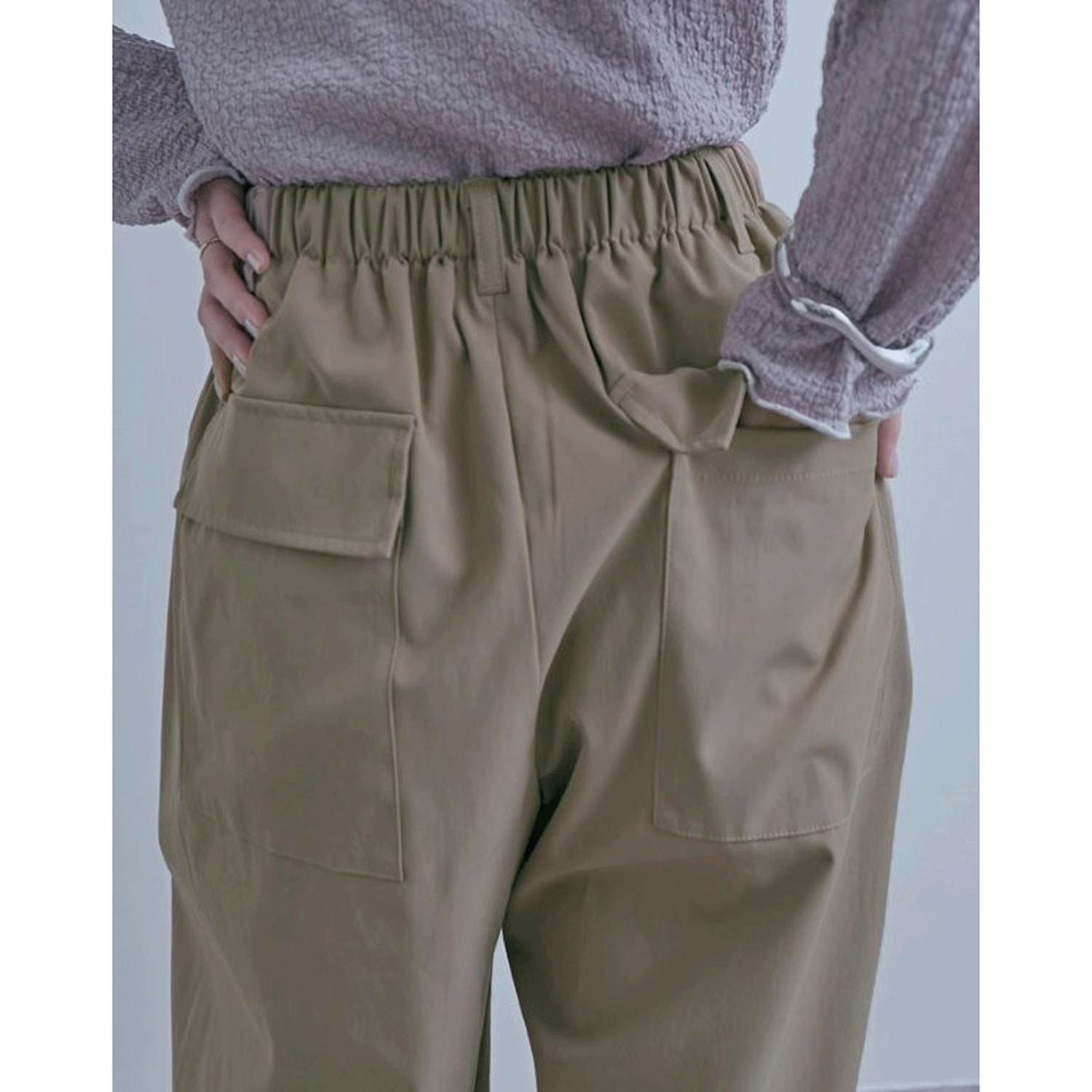 【ETONET限定 お取り寄せ】マシュマロツイルパンツ - 画像19