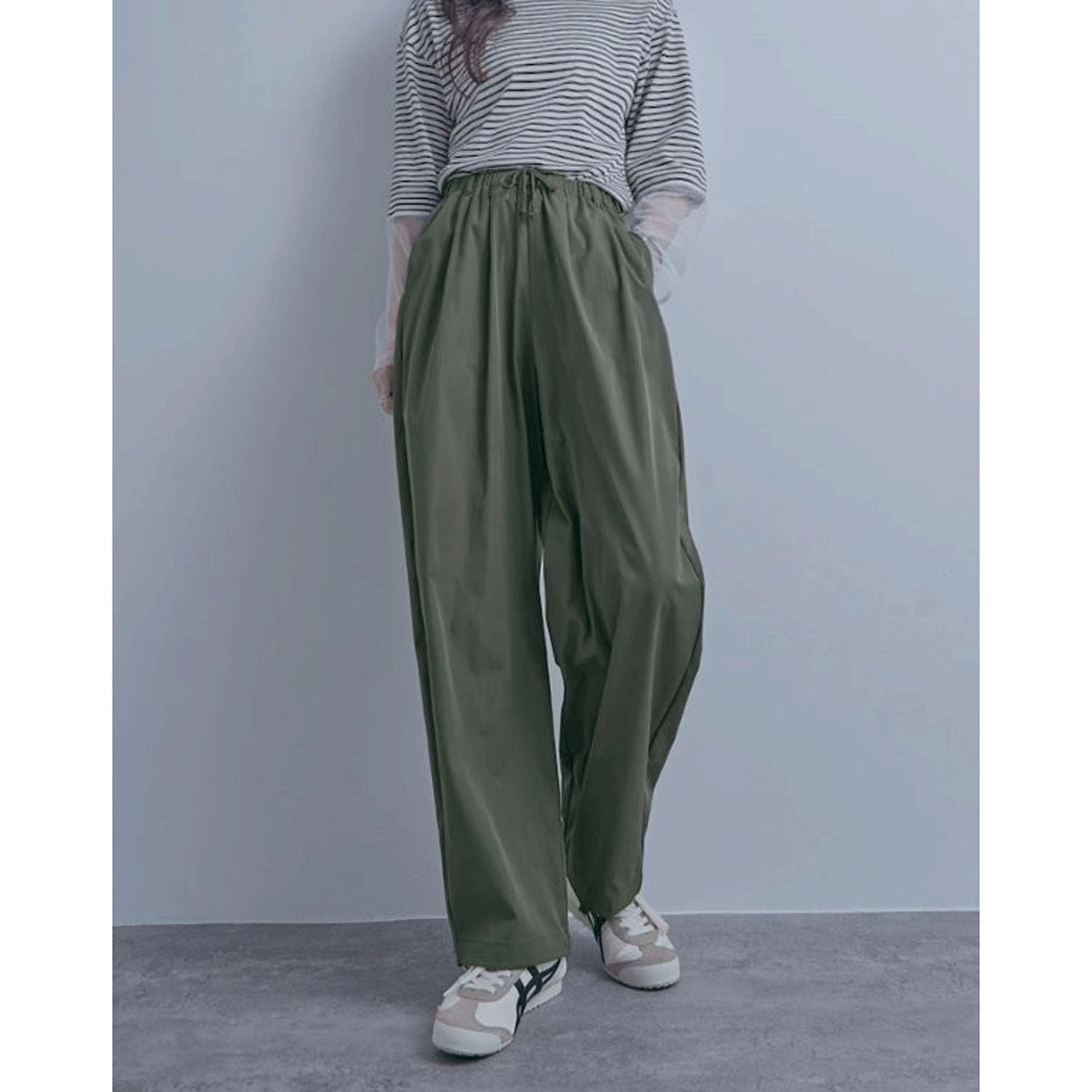 【ETONET限定 お取り寄せ】マシュマロツイルパンツ - 画像3