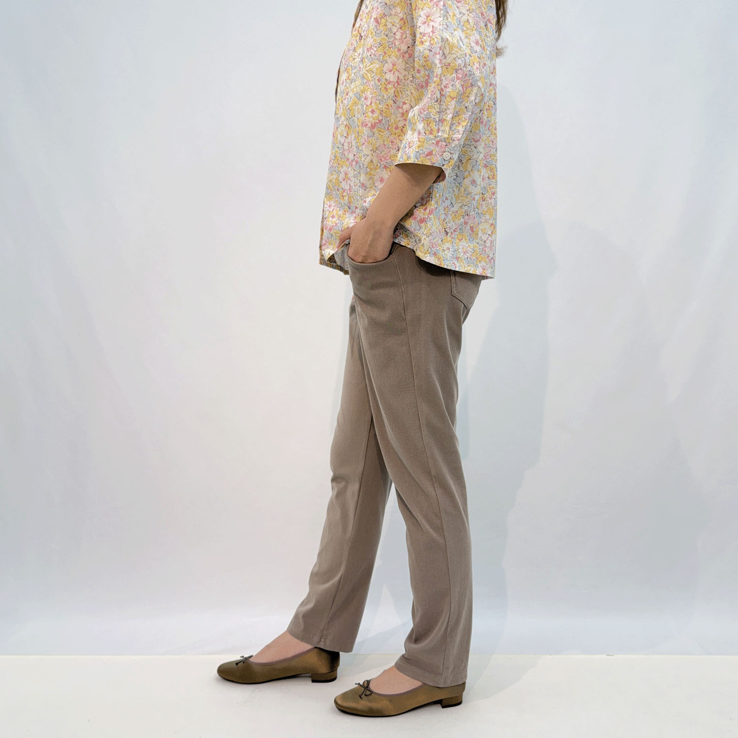 さらり冷感デニムニット デニクール - 画像6