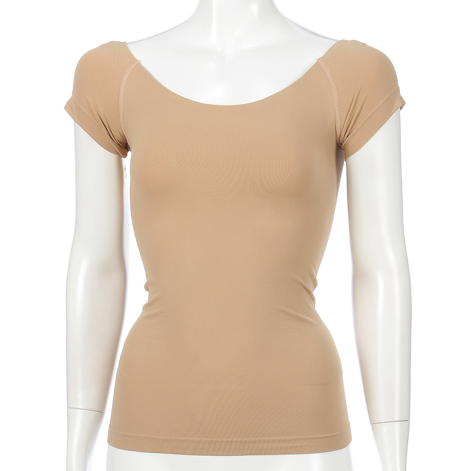 ATSUGI アスティーグ 【暖】 深Uネック2分袖 - 画像7