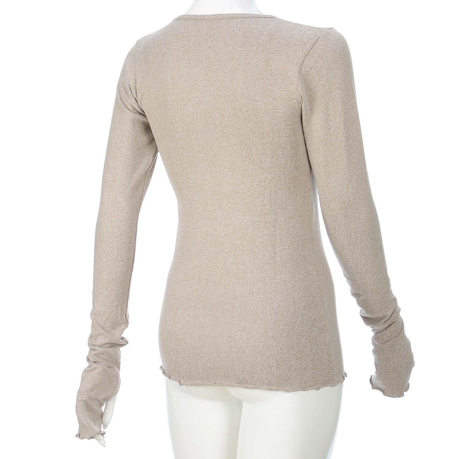 丸首ロング袖インナー - 画像2