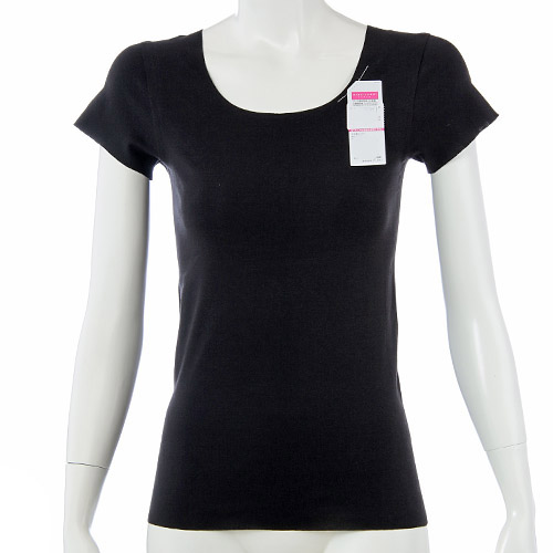 GUNZE Fitte フィッテ 完全無縫製 2分袖インナー - 画像4