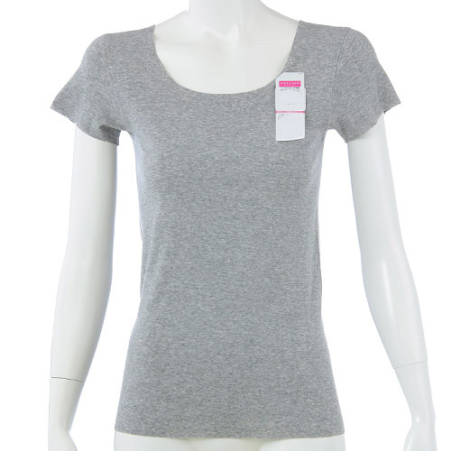 GUNZE Fitte フィッテ 完全無縫製 2分袖インナー